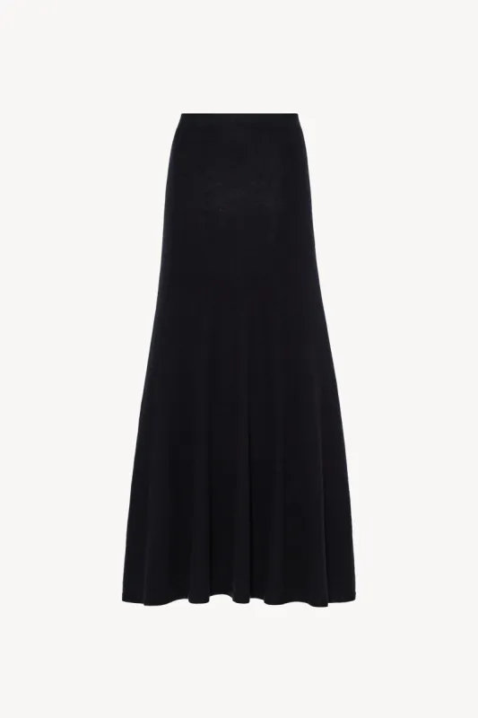 Jovian Skirt in Cashmere sold by The Row