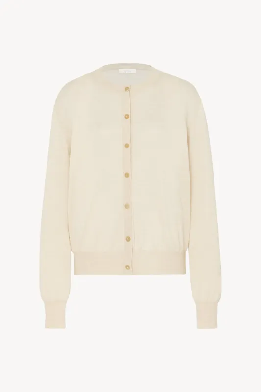 Battersea Cardigan in Cashmere sold by The Row