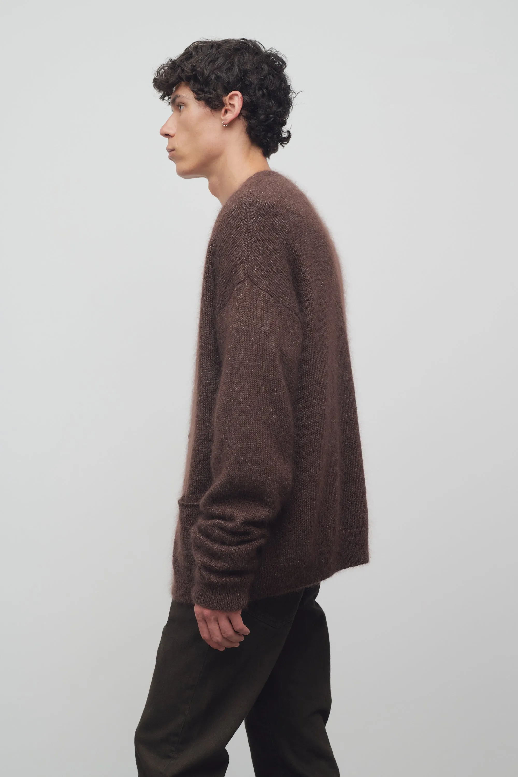 Howser Cardigan in Silk and Mohair sold by The Row product image thumbnail 4