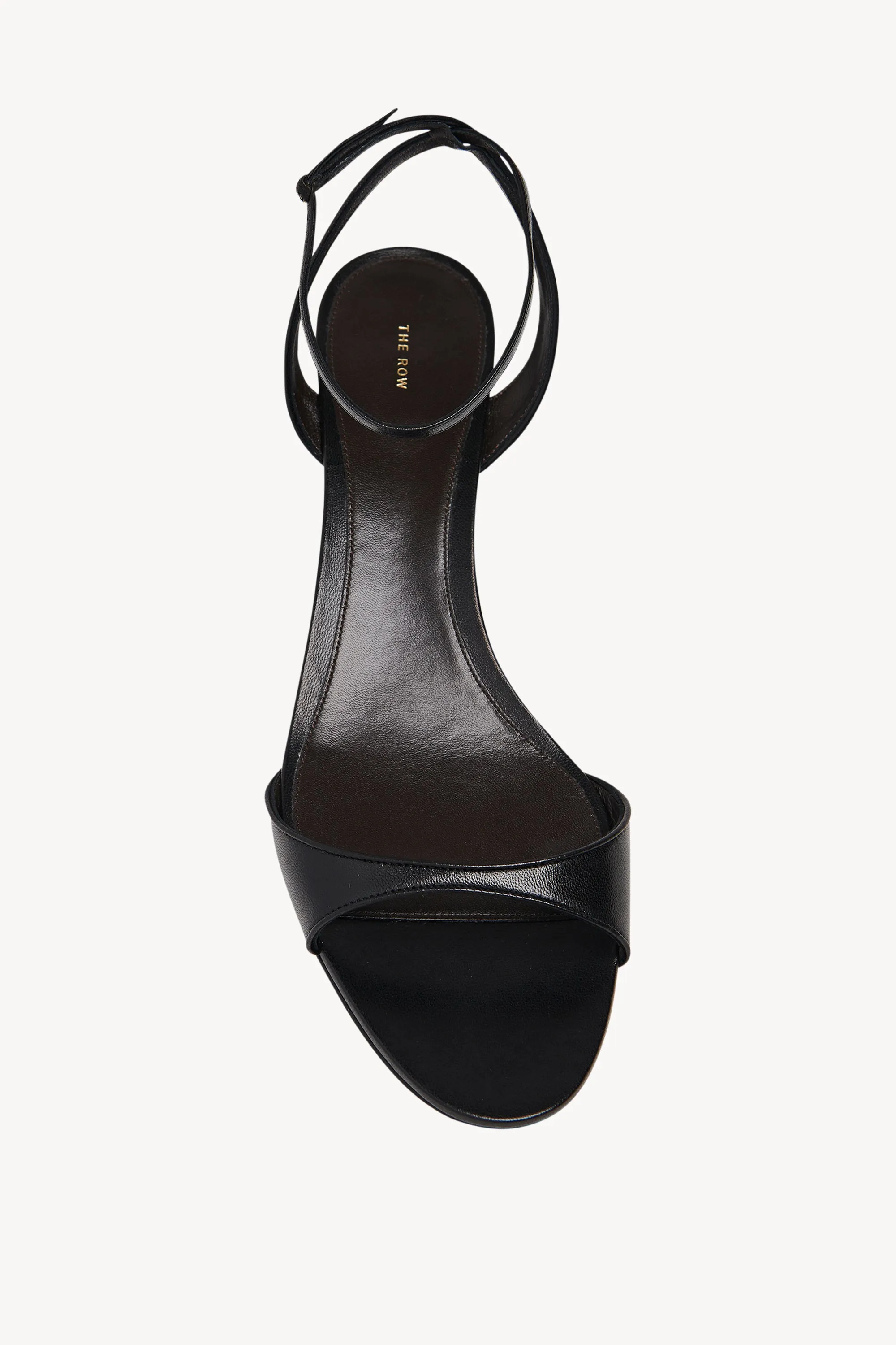 Vika Ankle Strap Kitten Heel in Leather sold by The Row product image thumbnail 3