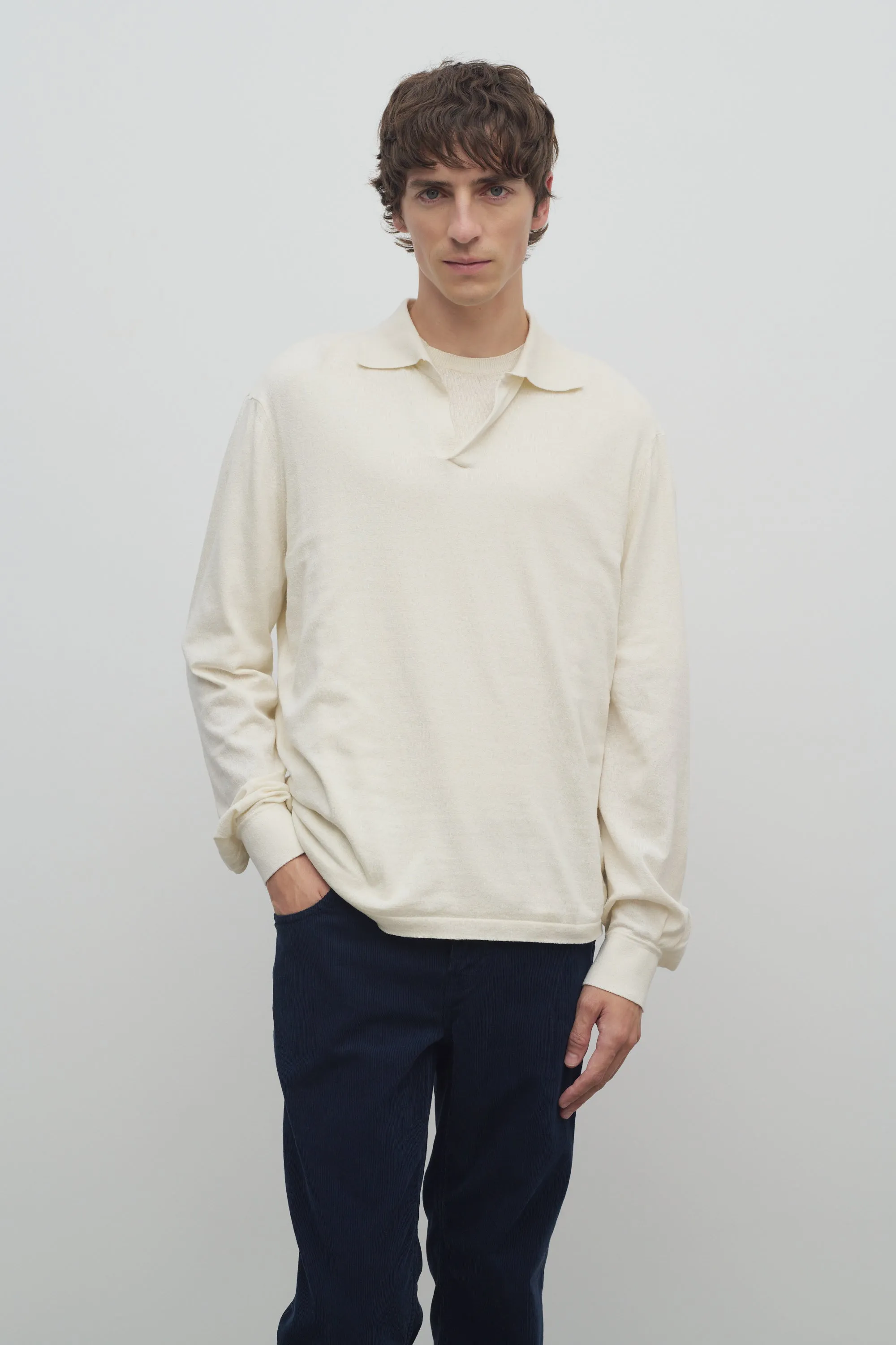 Stafford Top in Silk sold by The Row product image thumbnail 3