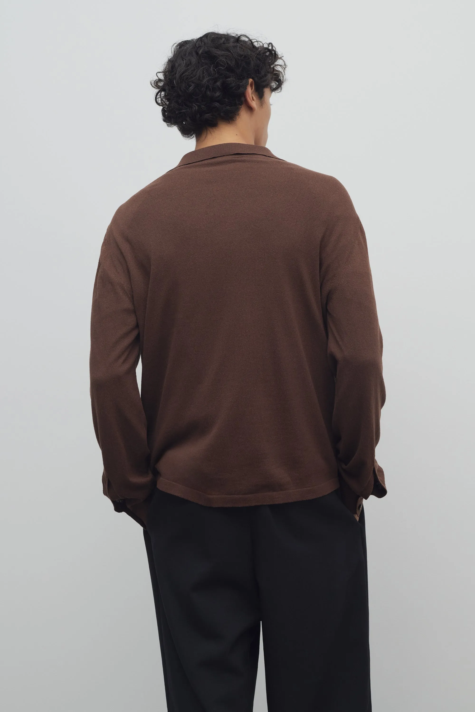 Stafford Top in Silk sold by The Row product image thumbnail 5