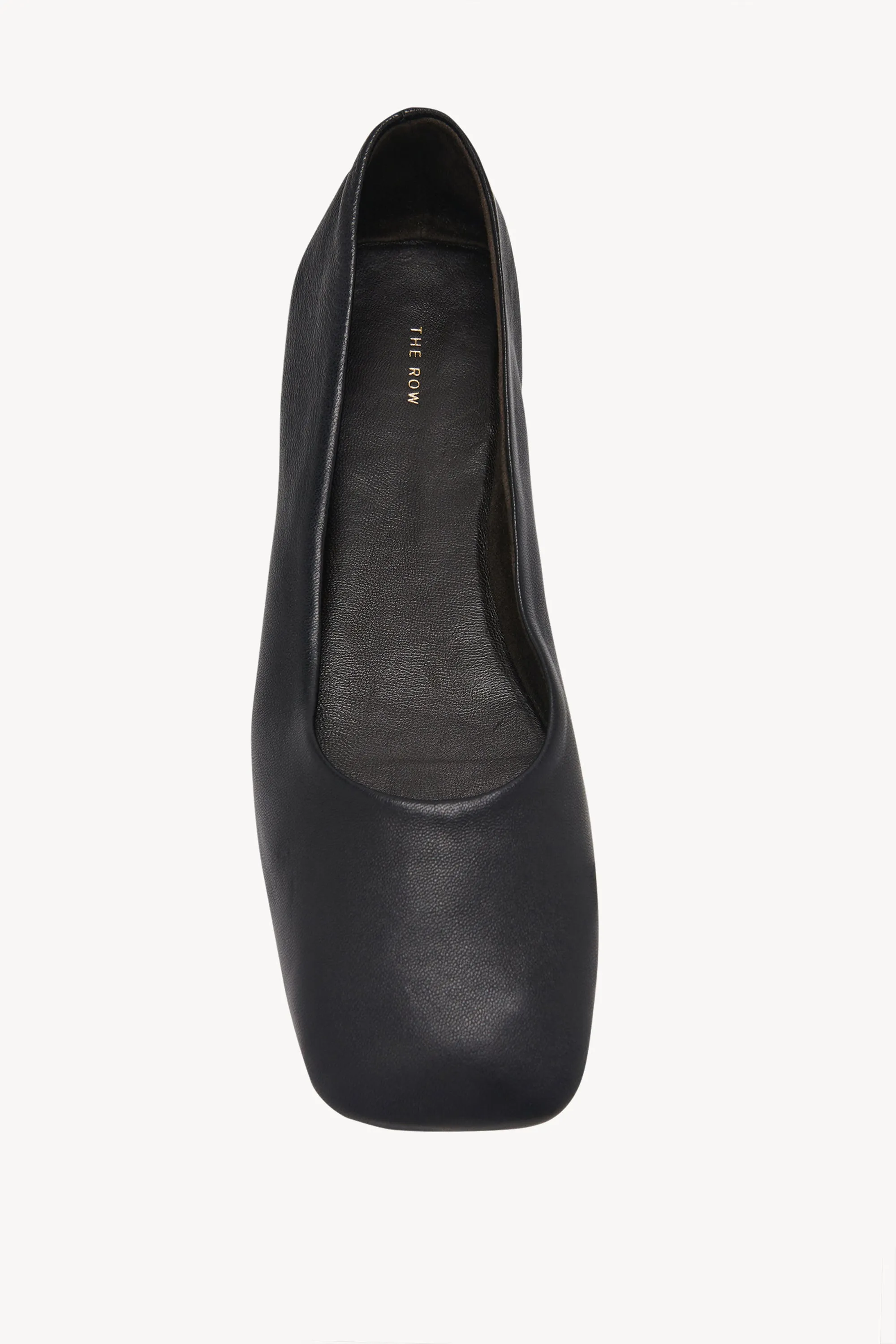 Square Ballet Flat in Leather sold by The Row product image thumbnail 3