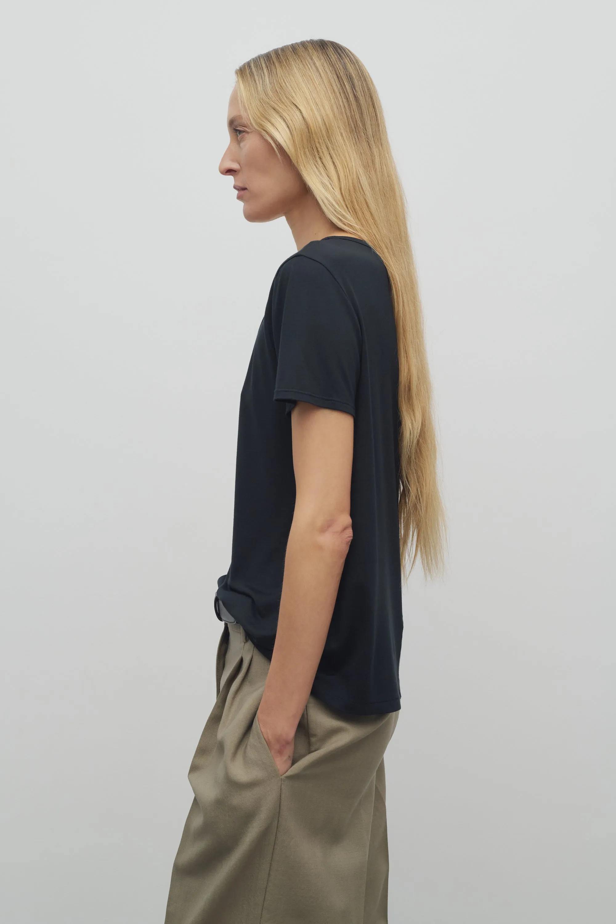 Stilton Top in Modal and Silk sold by The Row product image thumbnail 4