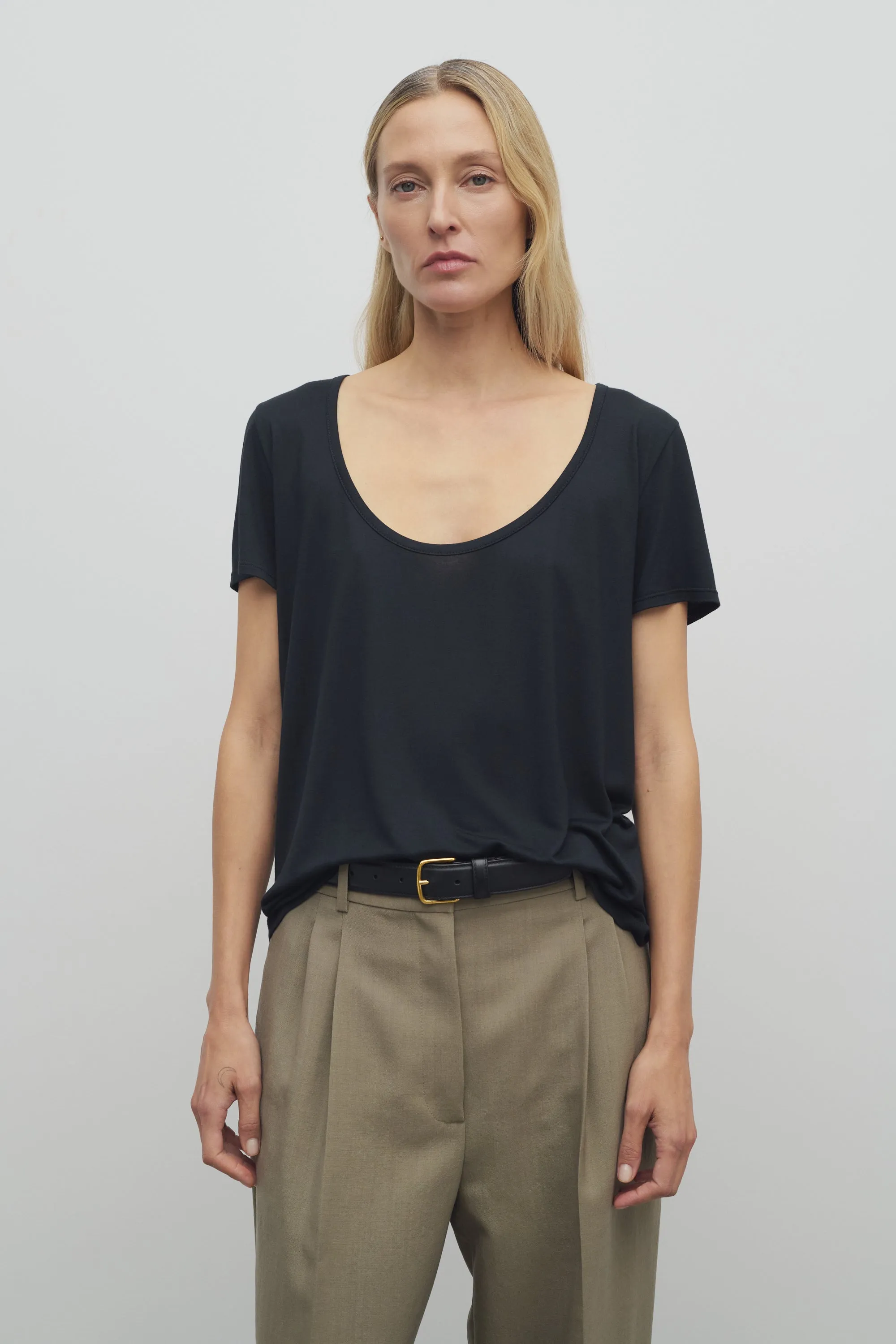 Stilton Top in Modal and Silk sold by The Row product image thumbnail 3