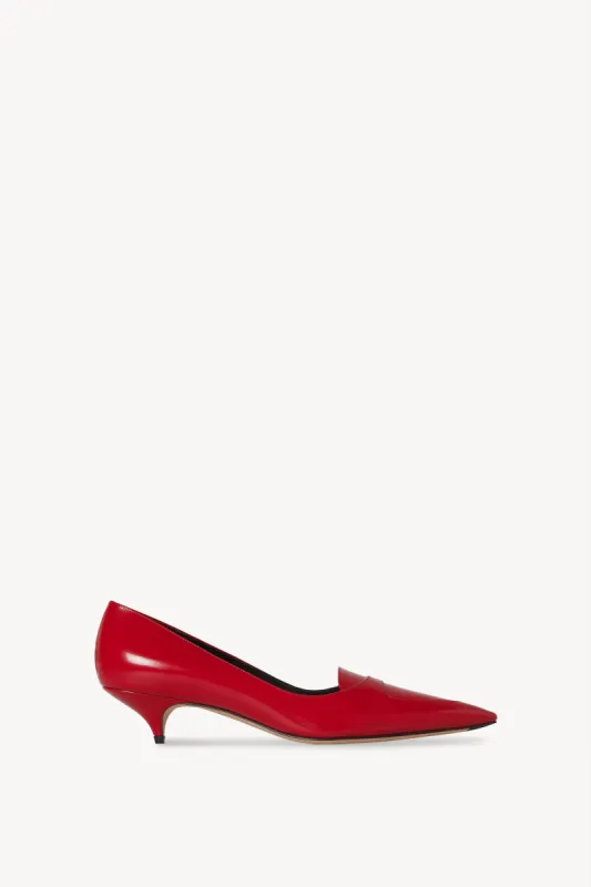 Viv Kitten Heel in Leather sold by The Row
