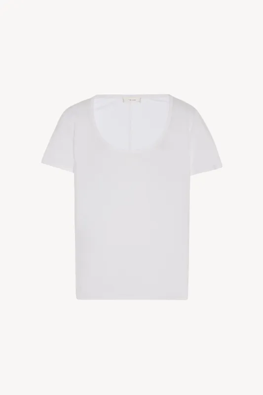 Stilton T-Shirt in Modal and Silk sold by The Row