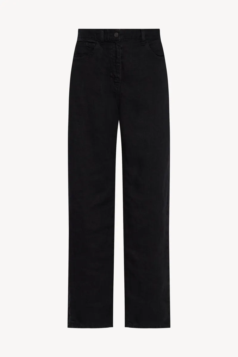 Tarley Jean in Linen sold by The Row
