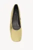 Square Ballet Flat in Leather sold by The Row