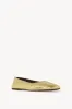 Square Ballet Flat in Leather sold by The Row