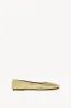 Square Ballet Flat in Leather sold by The Row