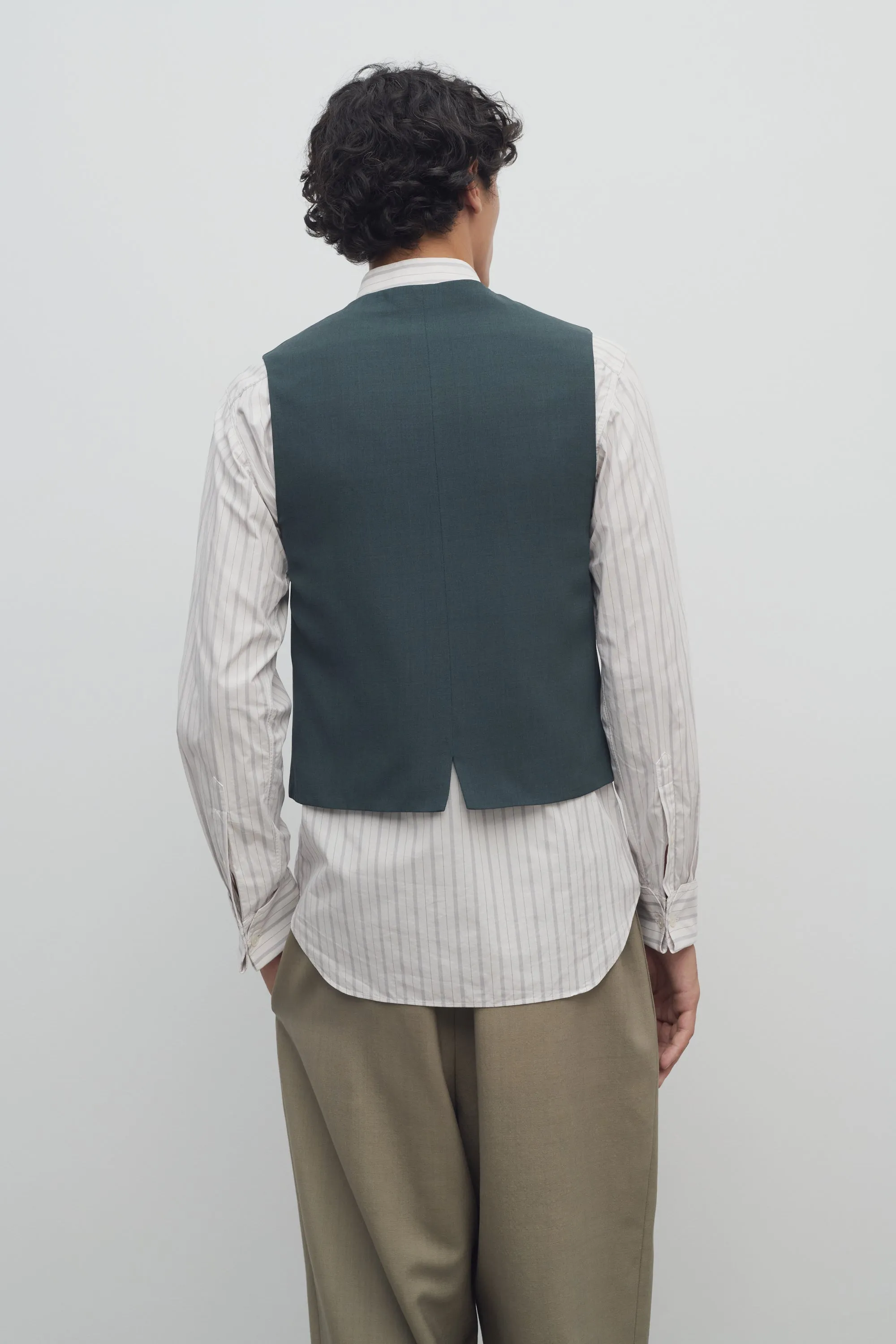Yuri Vest in Virgin Wool sold by The Row product image thumbnail 5