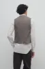 Yuri Vest in Silk, Linen, and Virgin Wool sold by The Row