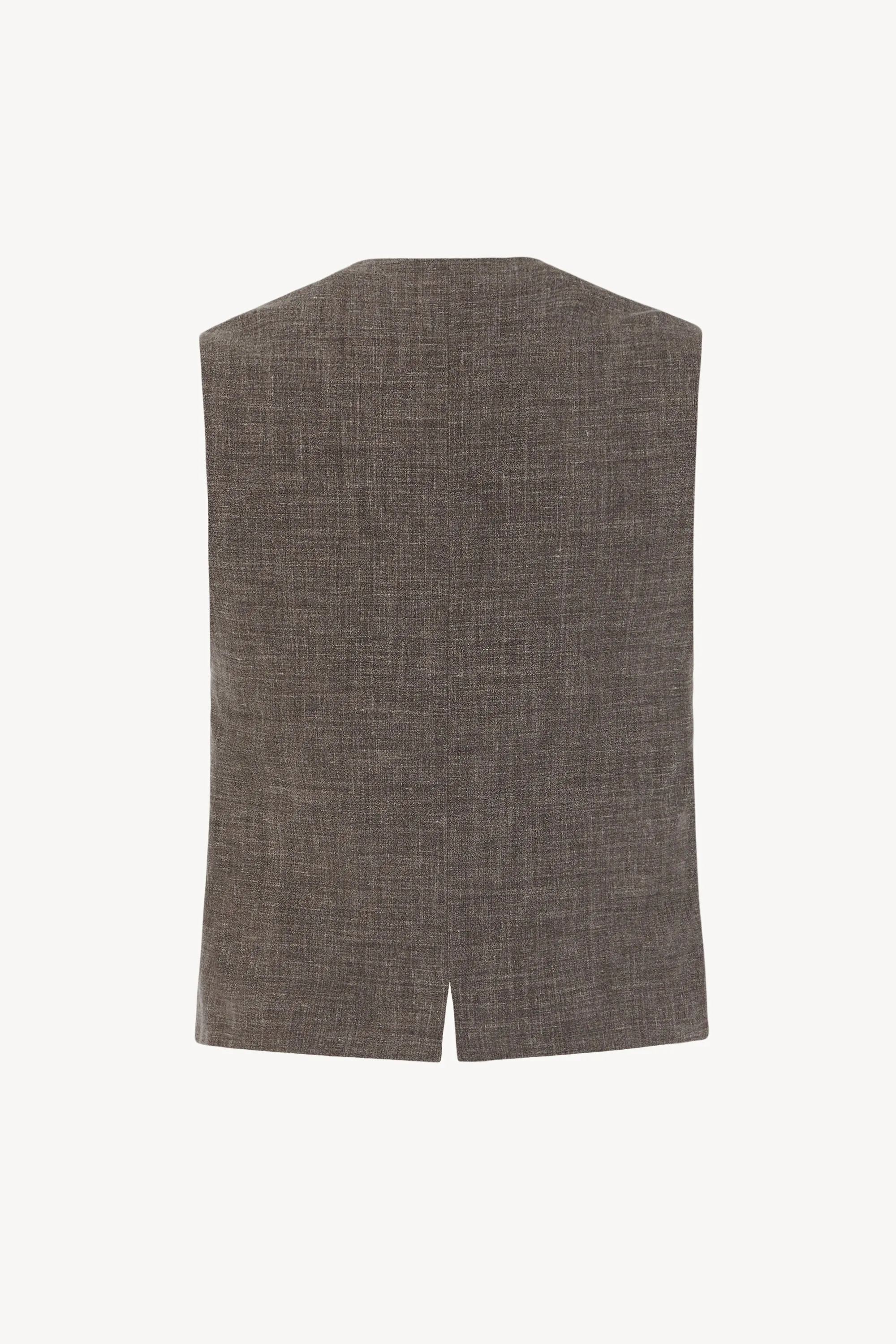 Yuri Vest in Silk, Linen, and Virgin Wool sold by The Row product image thumbnail 2