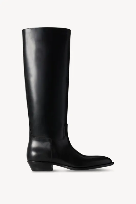 Western Boot in Leather sold by The Row