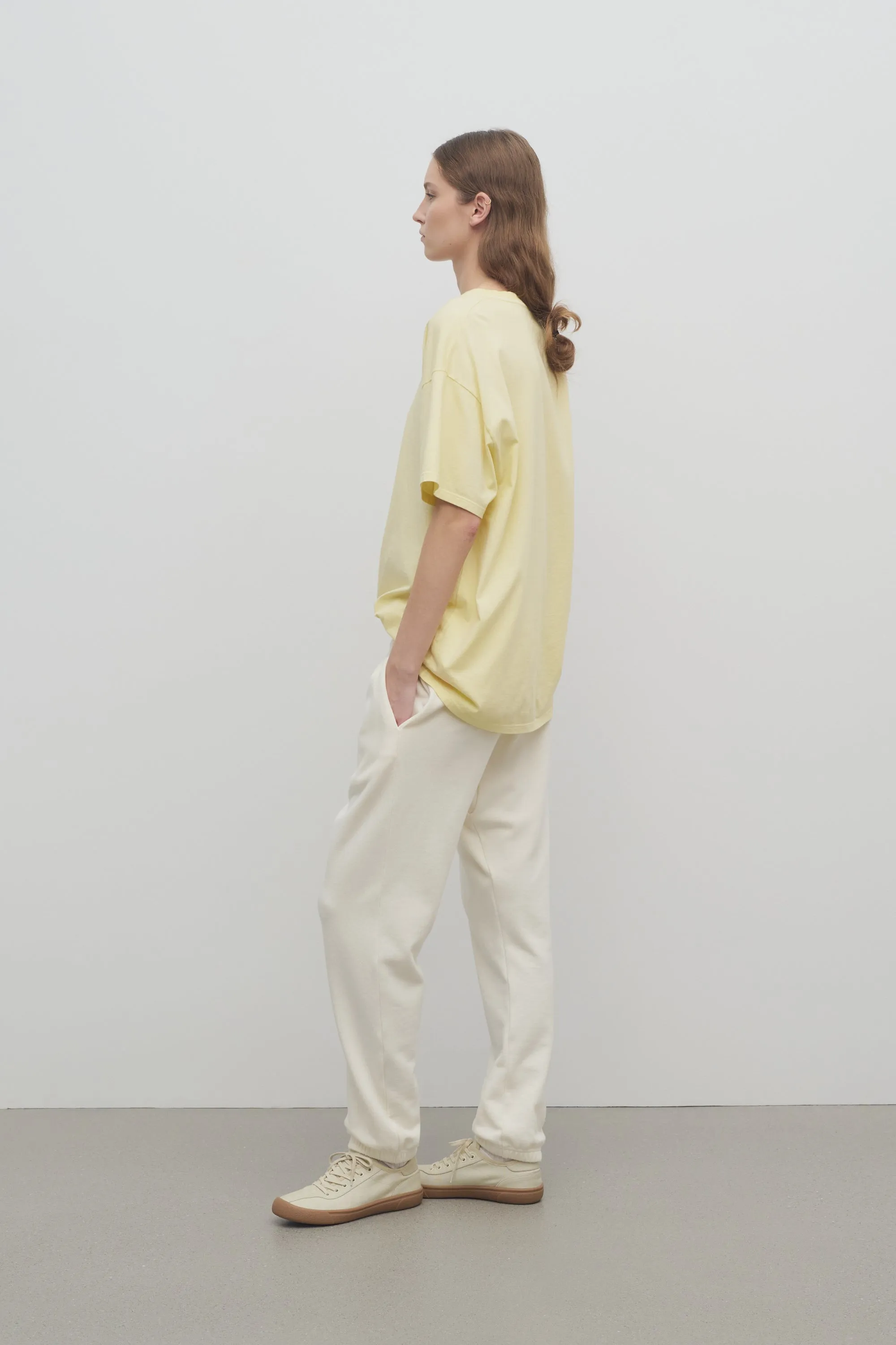 Teo Pant in Cotton and Cashmere sold by The Row product image thumbnail 4