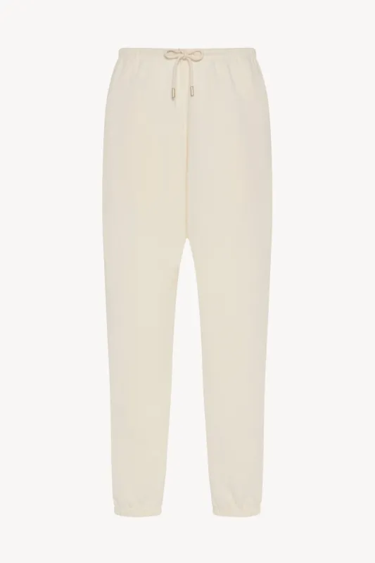 Teo Pant in Cotton and Cashmere sold by The Row