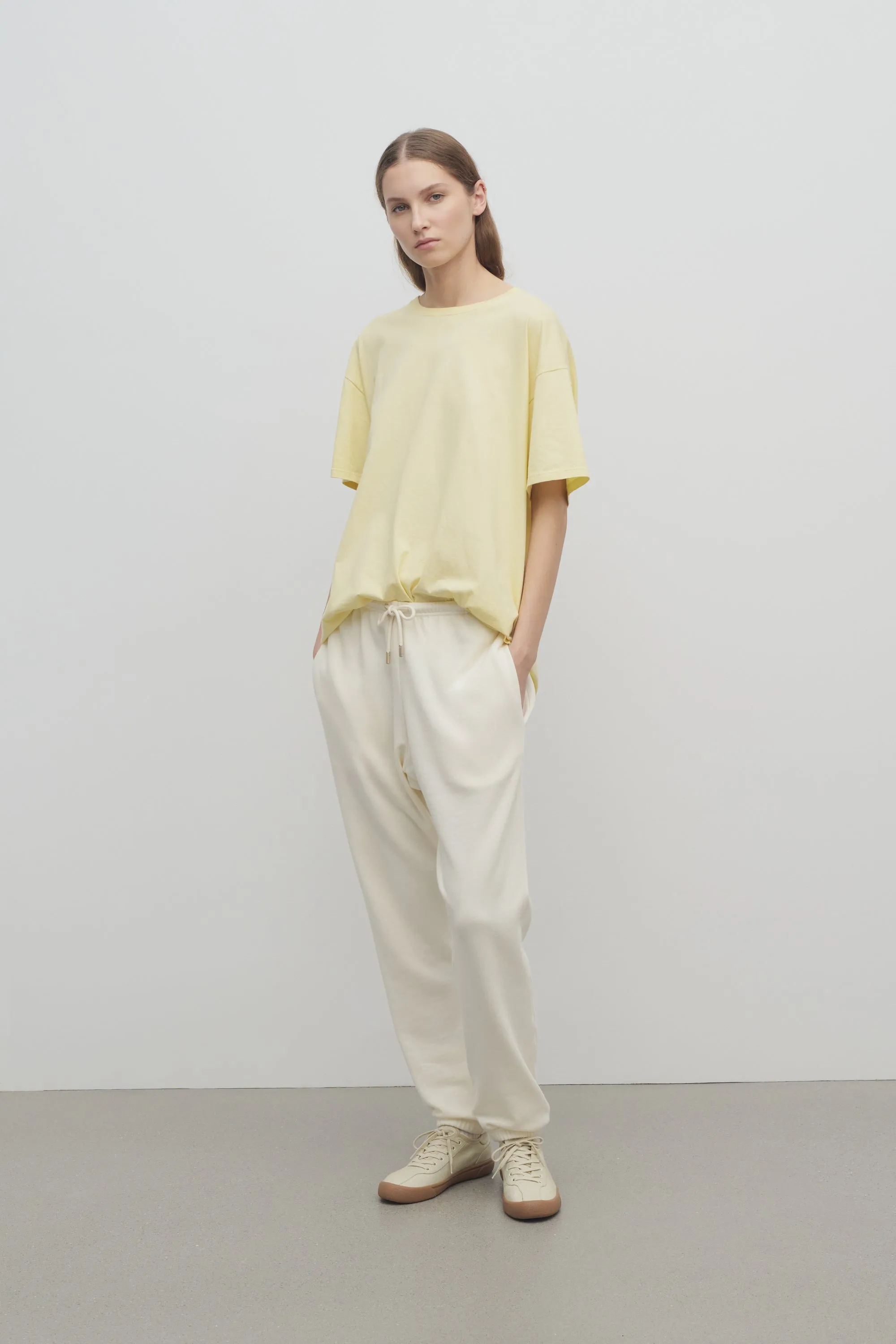 Teo Pant in Cotton and Cashmere sold by The Row product image thumbnail 3