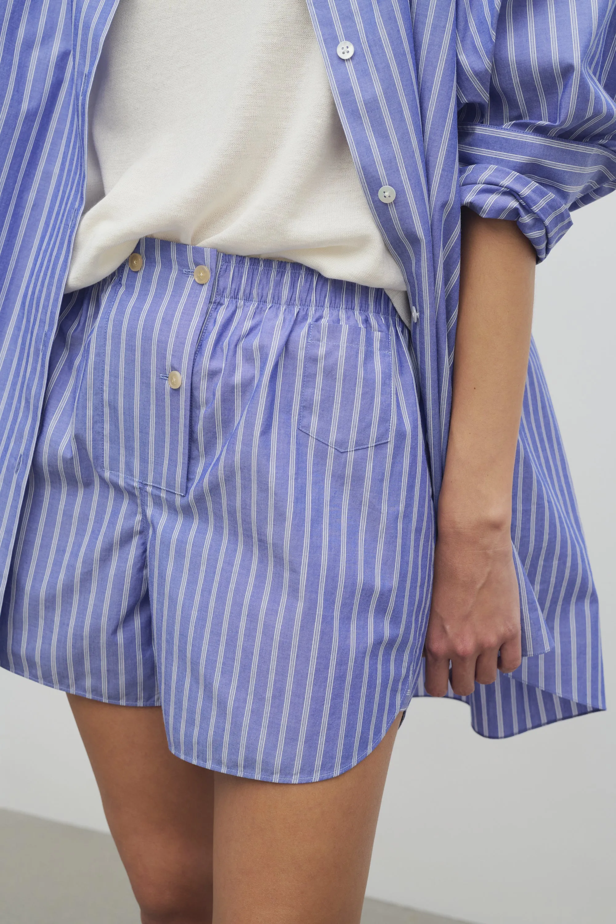 Nicasia Shorts in Cotton sold by The Row product image thumbnail 4