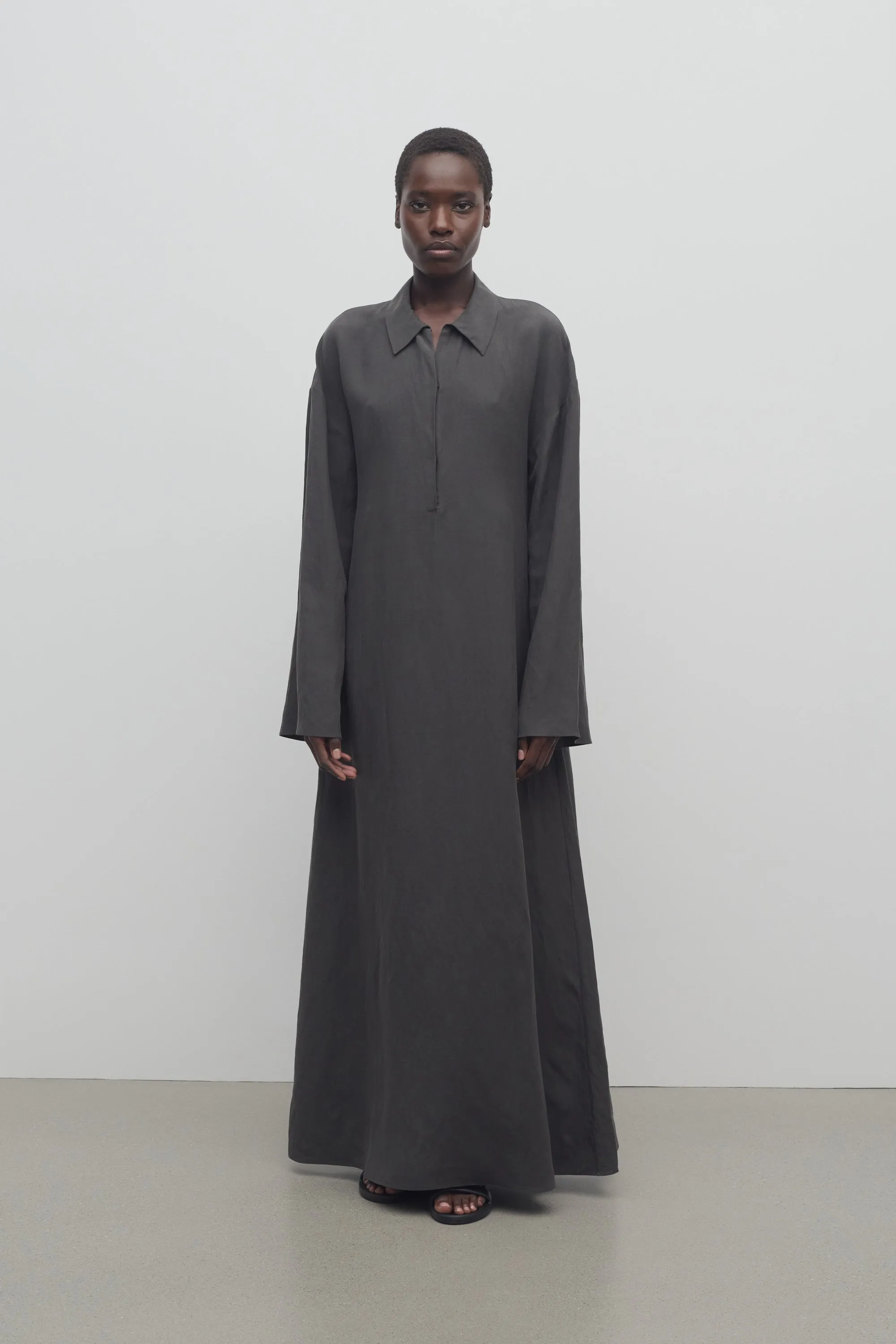 Millen Dress in Silk and Linen sold by The Row product image thumbnail 3