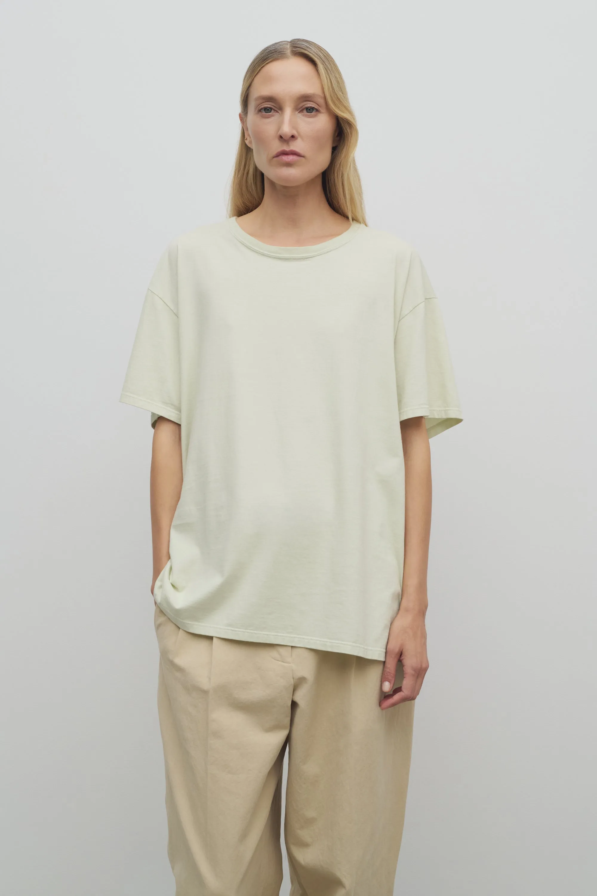 Nadina T-Shirt in Cotton sold by The Row product image thumbnail 3