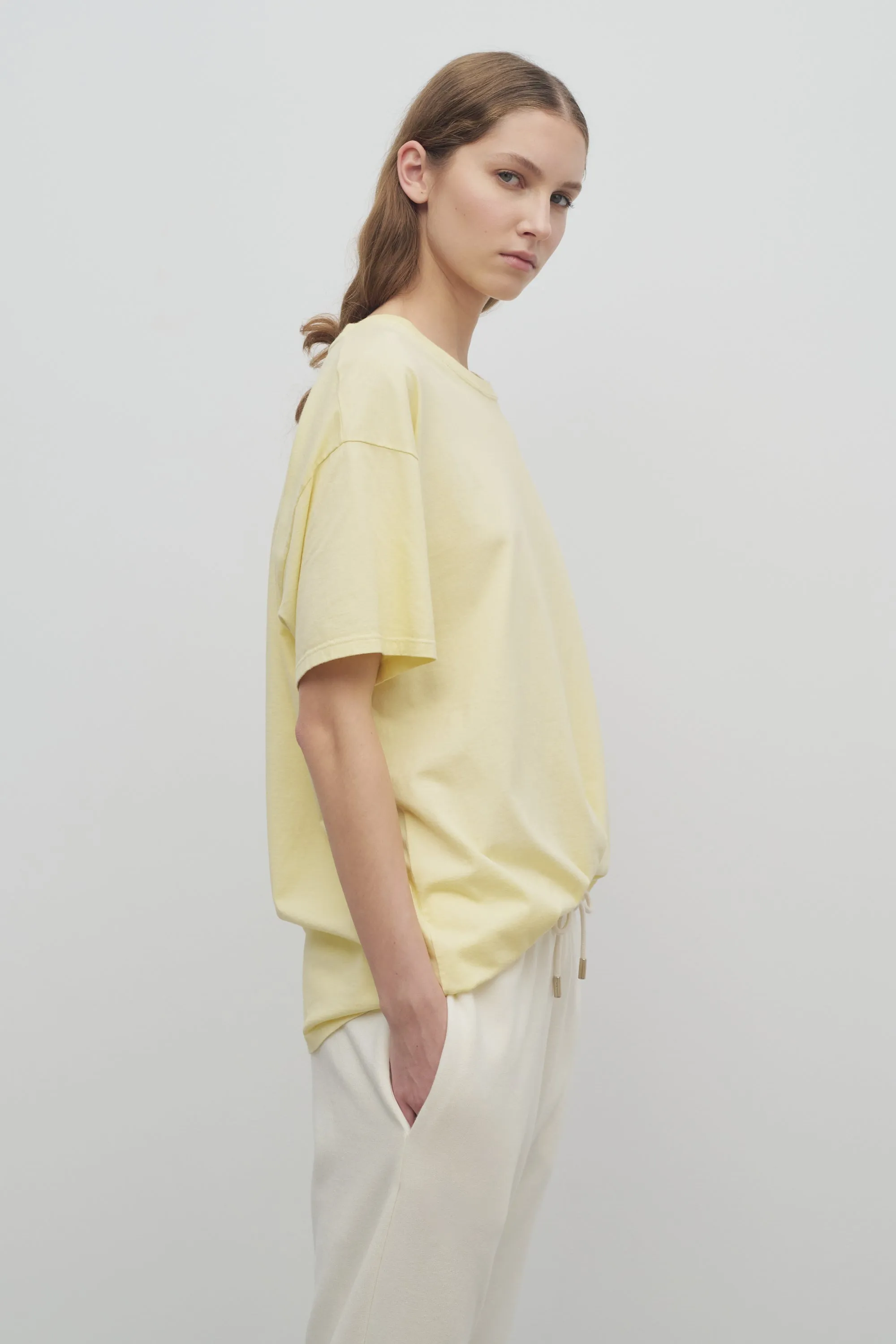 Nadina T-Shirt in Cotton sold by The Row product image thumbnail 4