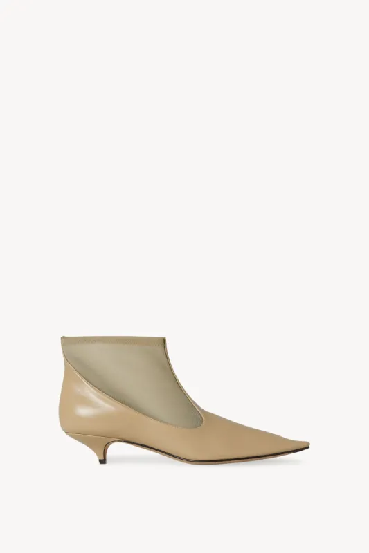 Mesh Bootie in Nylon and Leather sold by The Row