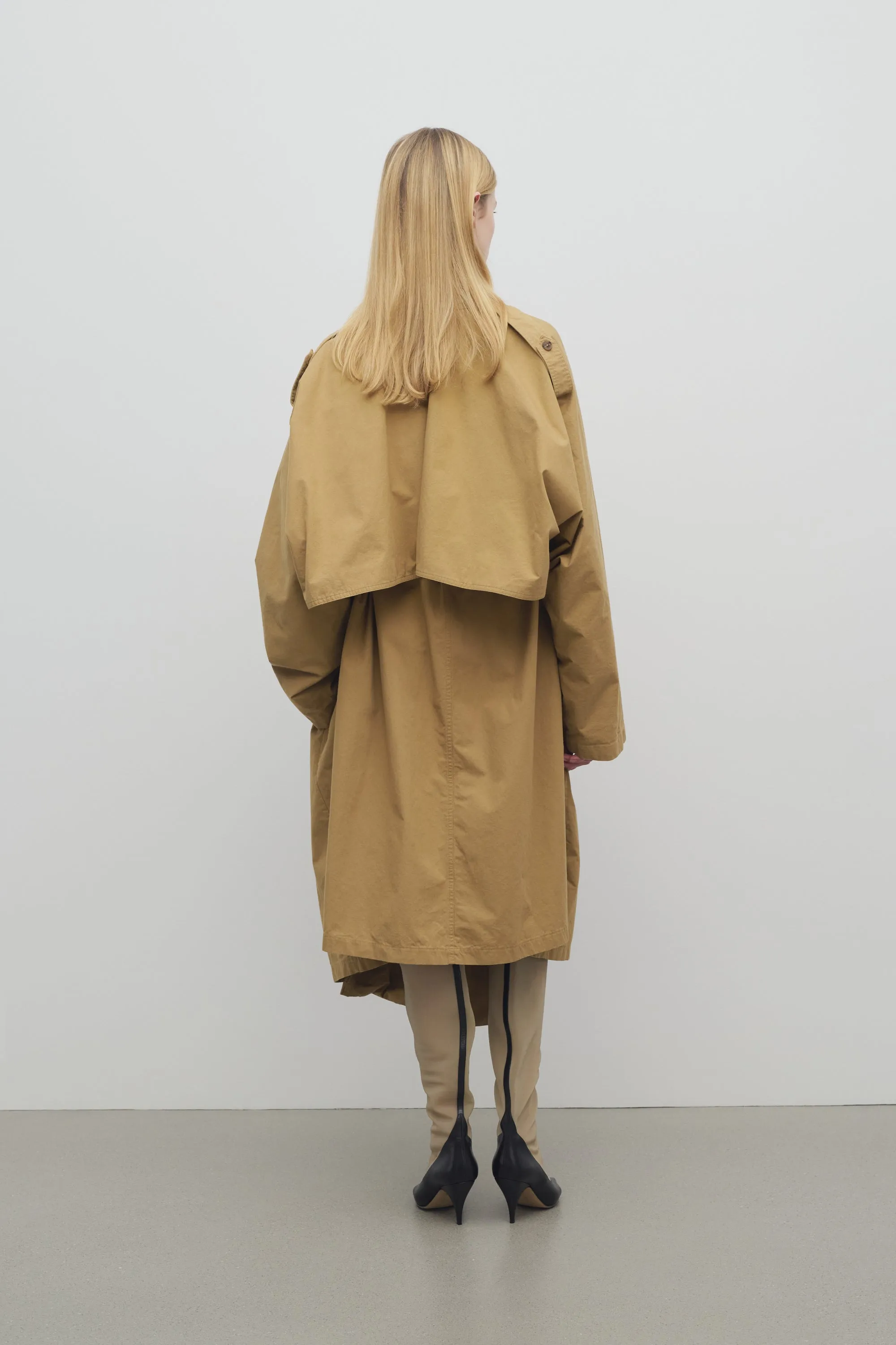 Pami Coat in Cotton sold by The Row product image thumbnail 5