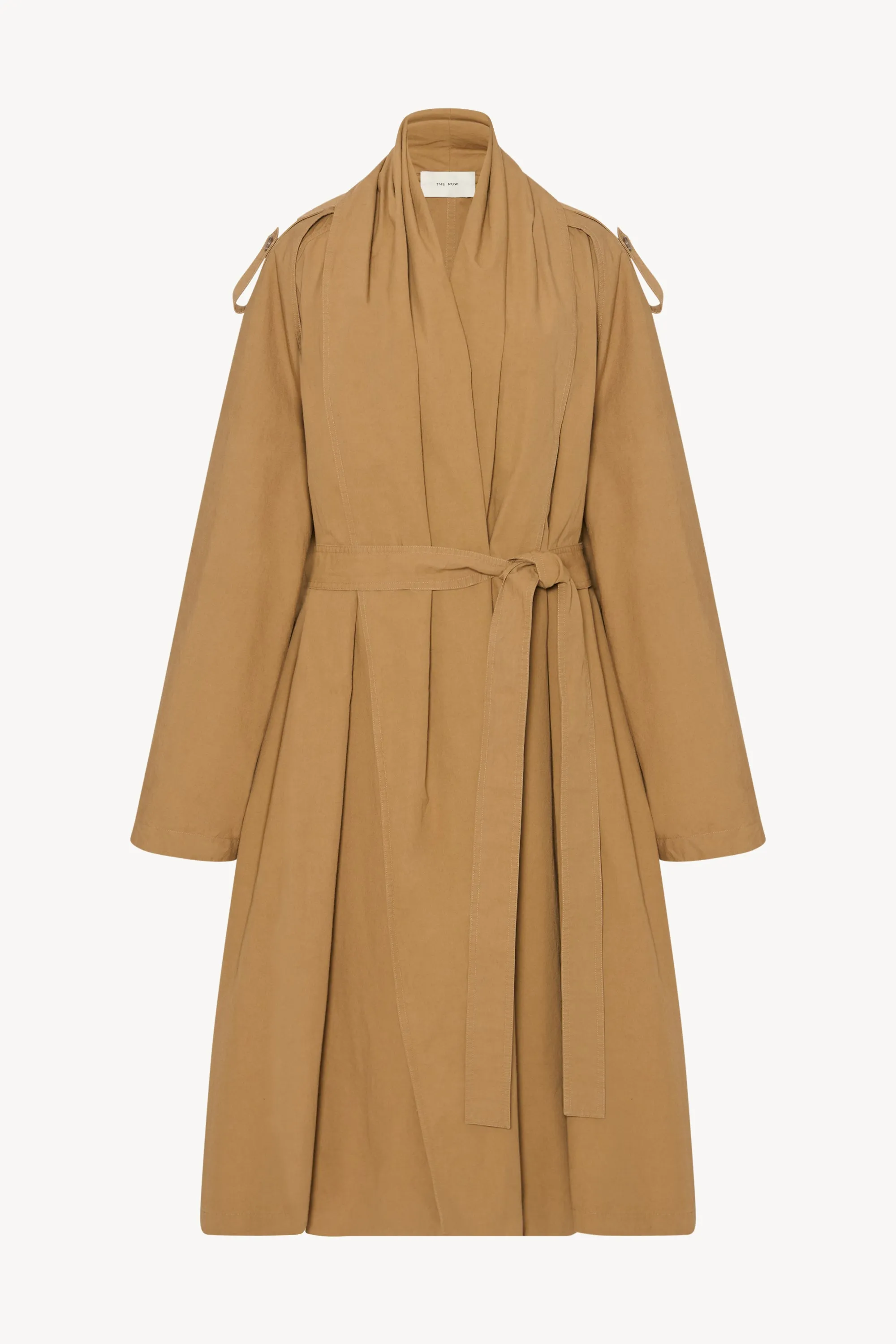 Pami Coat in Cotton sold by The Row