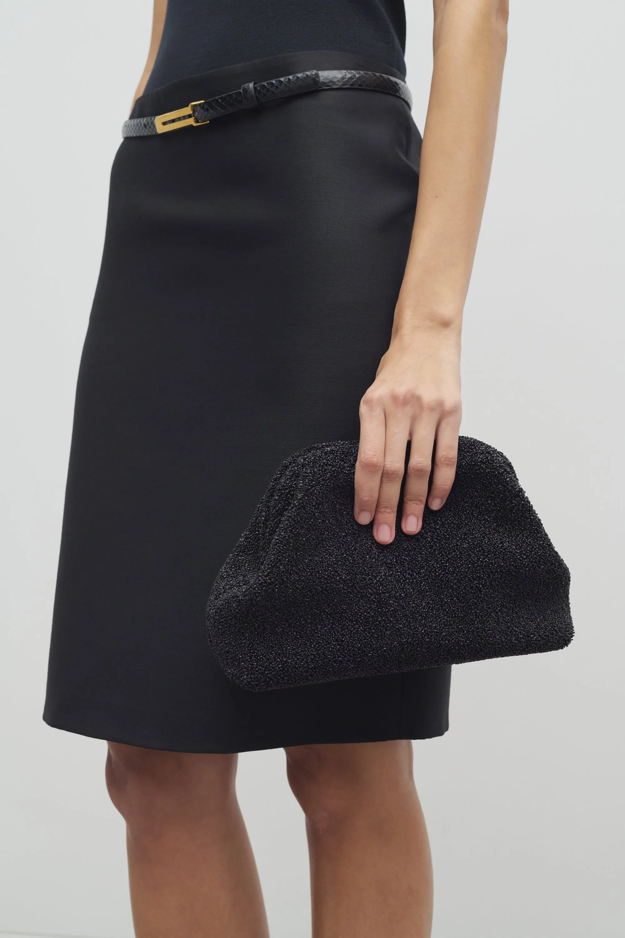 Mira Clutch in Cotton sold by The Row product image thumbnail 4