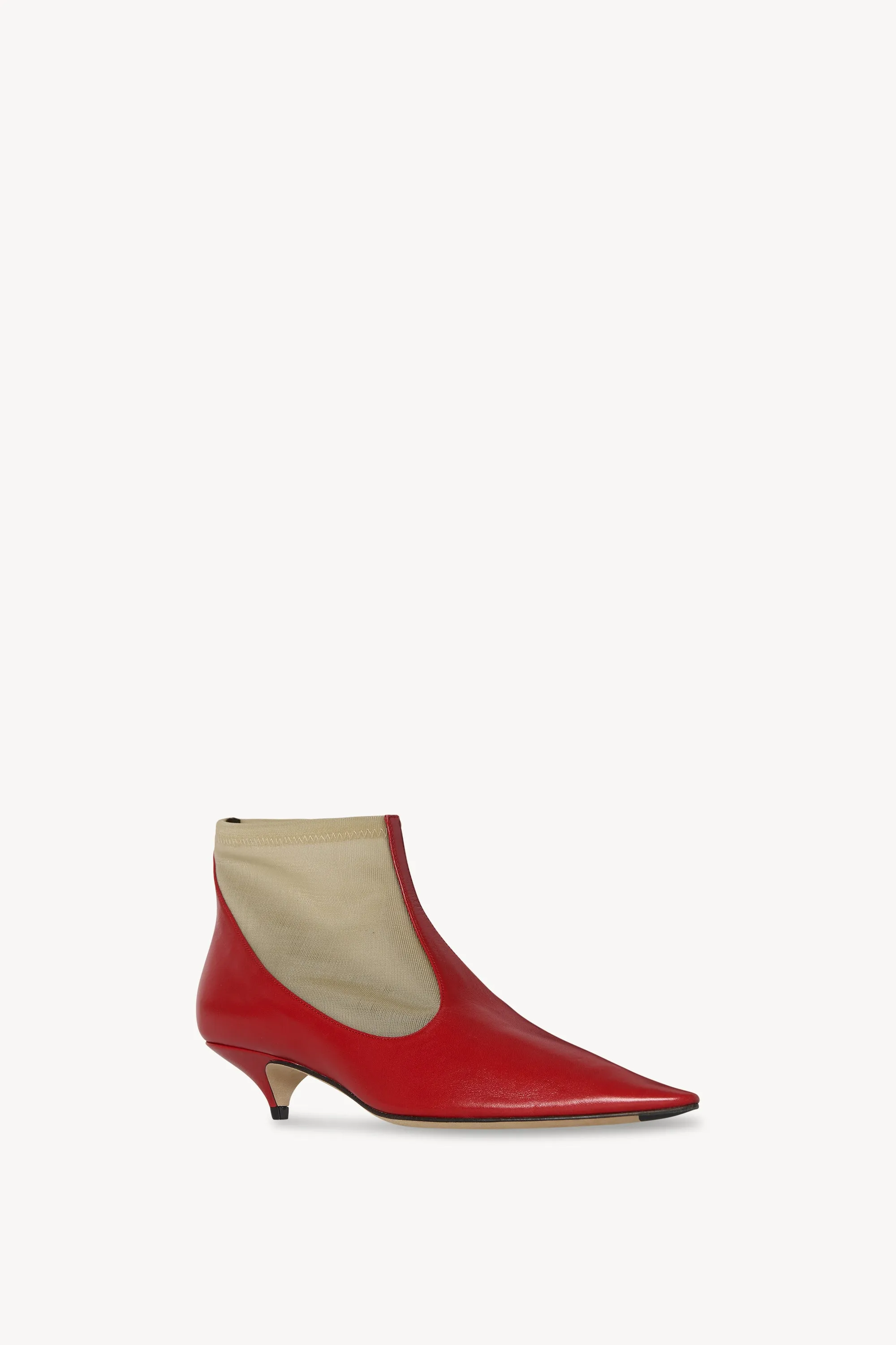 Mesh Bootie in Nylon and Leather sold by The Row product image thumbnail 2