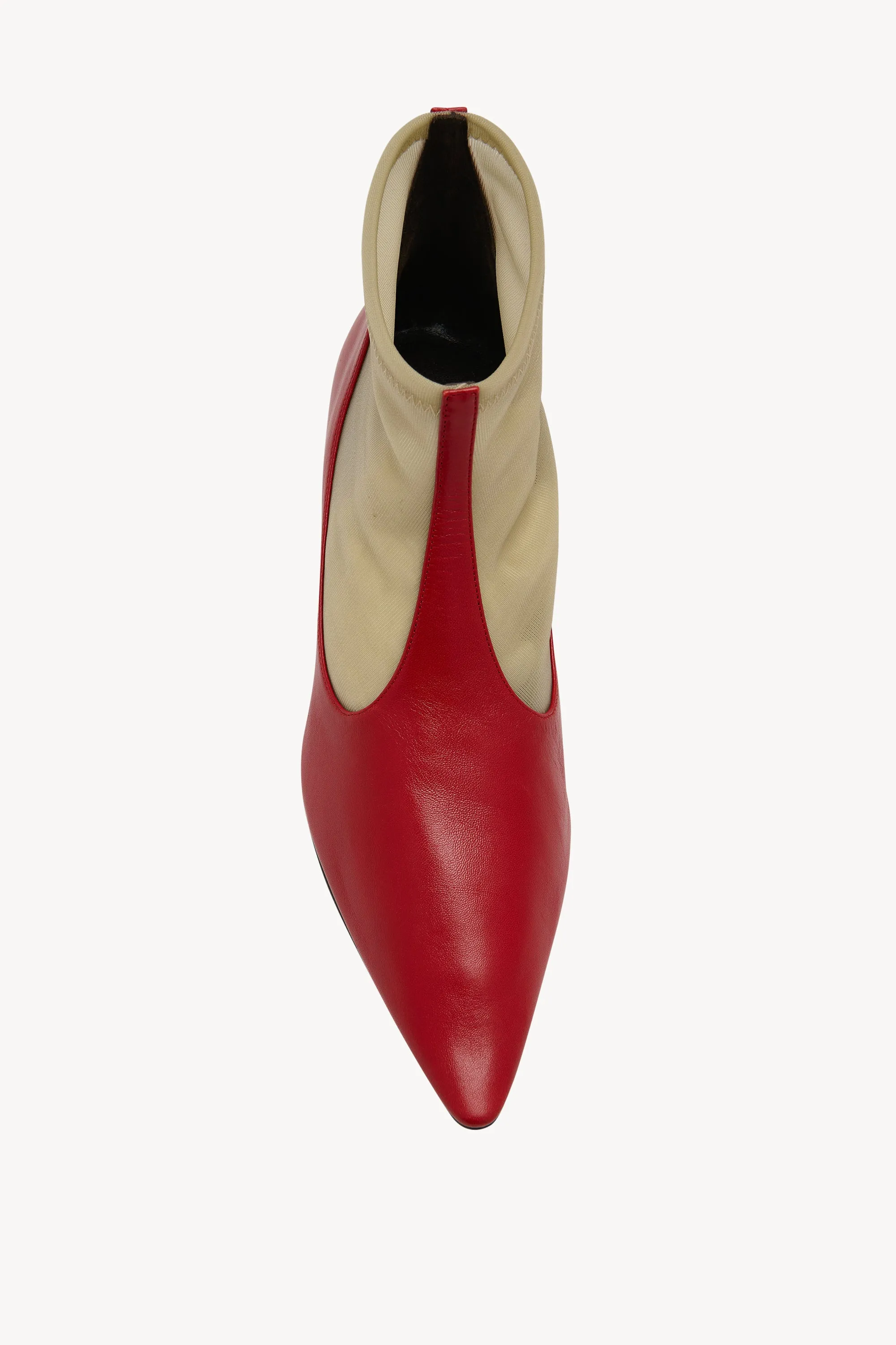 Mesh Bootie in Nylon and Leather sold by The Row product image thumbnail 3