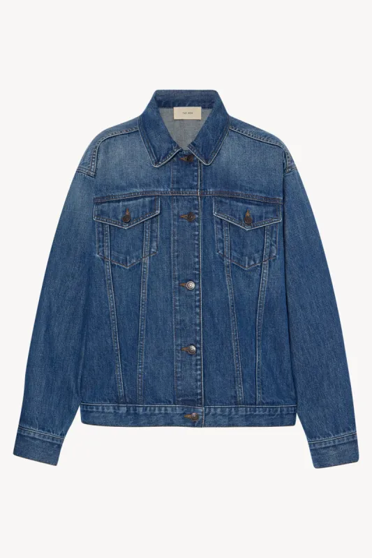 Sebilia Jacket in Cotton sold by The Row