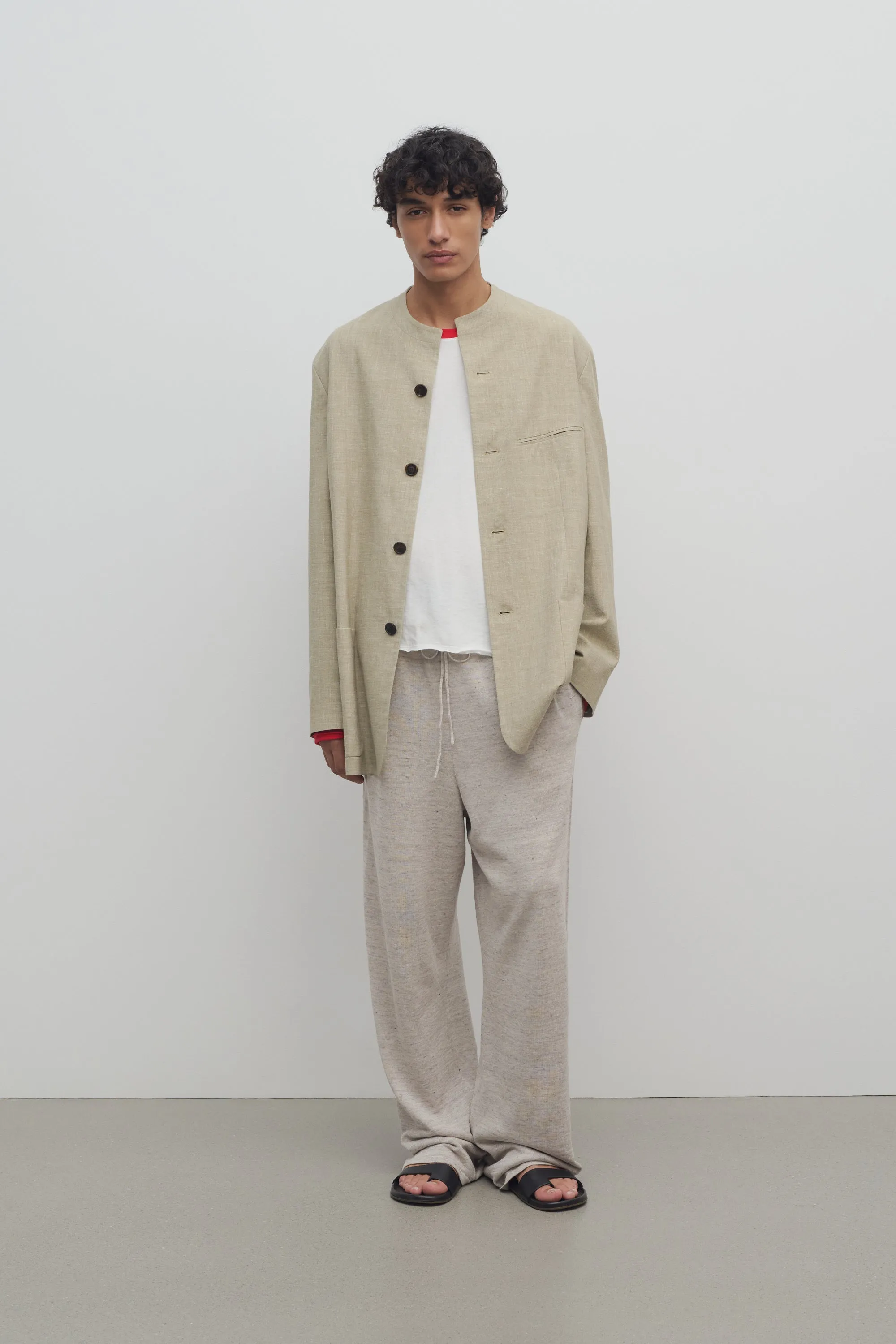 Russel Pant in Cotton and Linen sold by The Row product image thumbnail 3