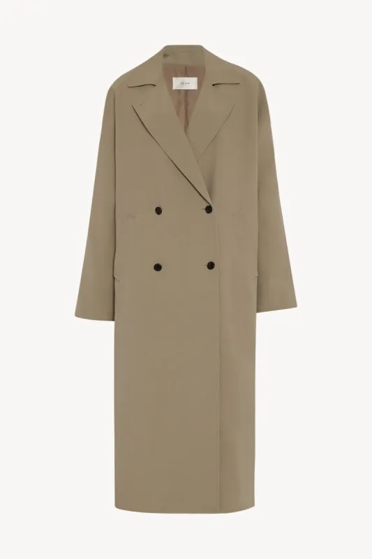 Sable Coat in Wool sold by The Row