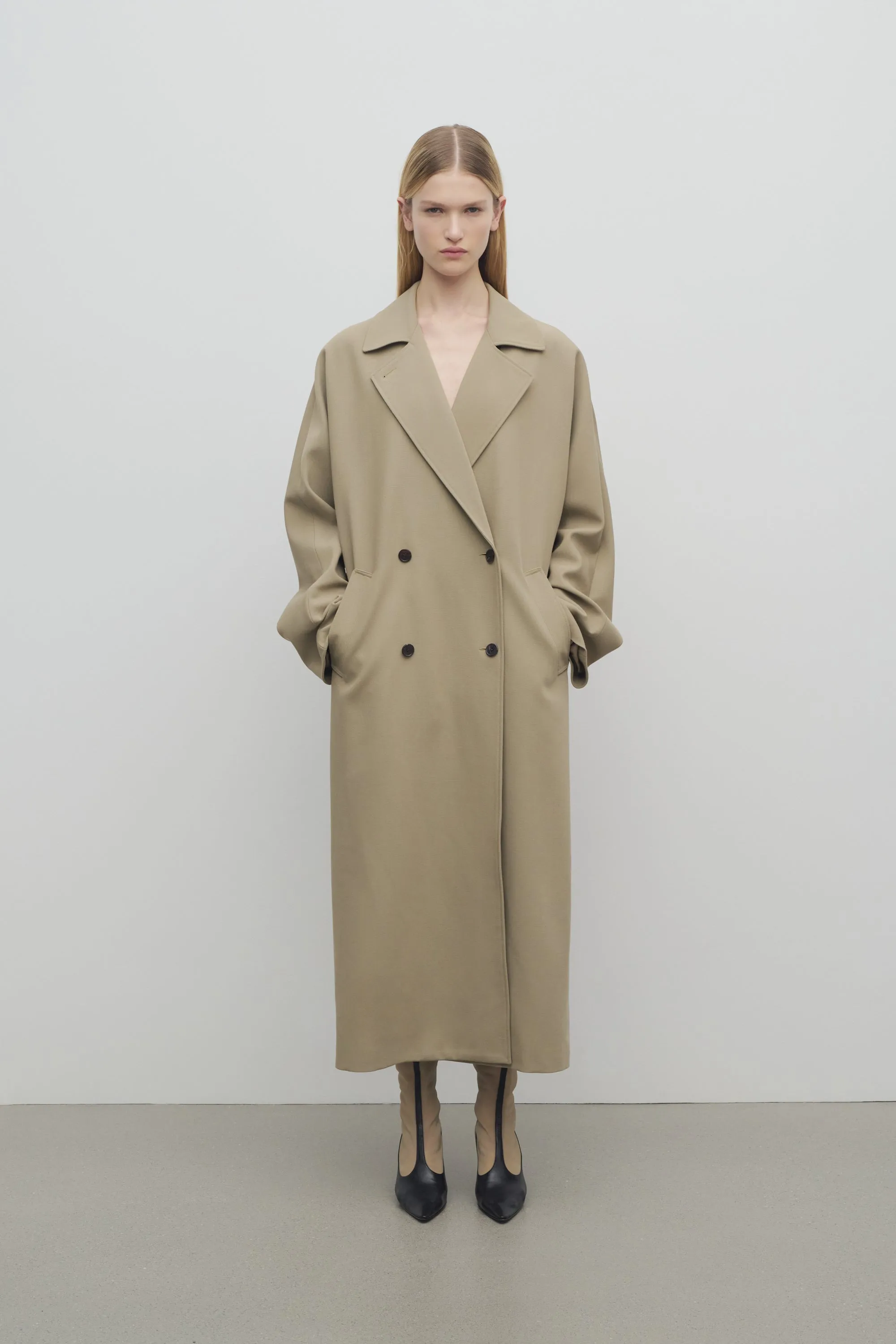 Sable Coat in Wool sold by The Row product image thumbnail 3