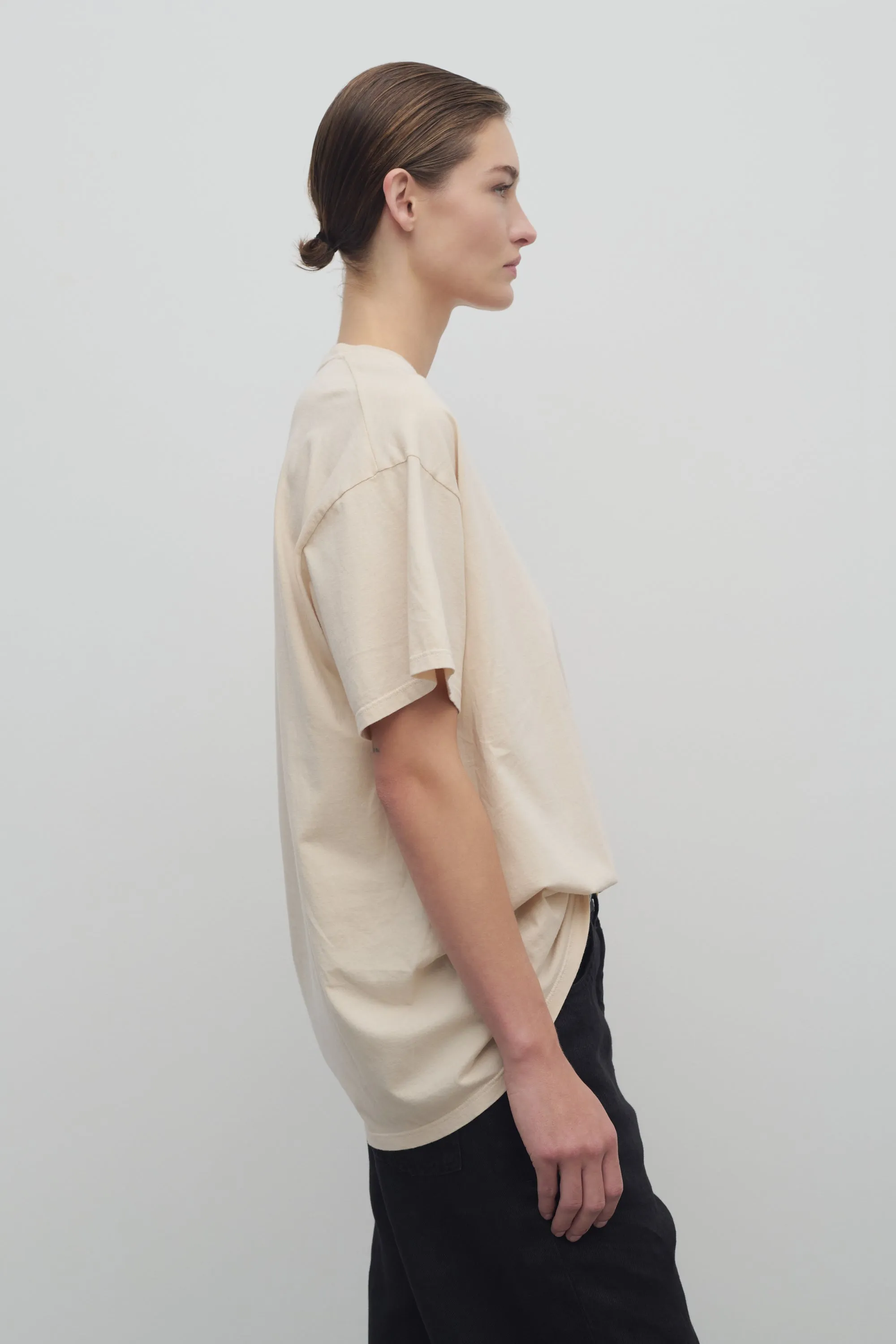 Nadina T-Shirt in Cotton sold by The Row product image thumbnail 4