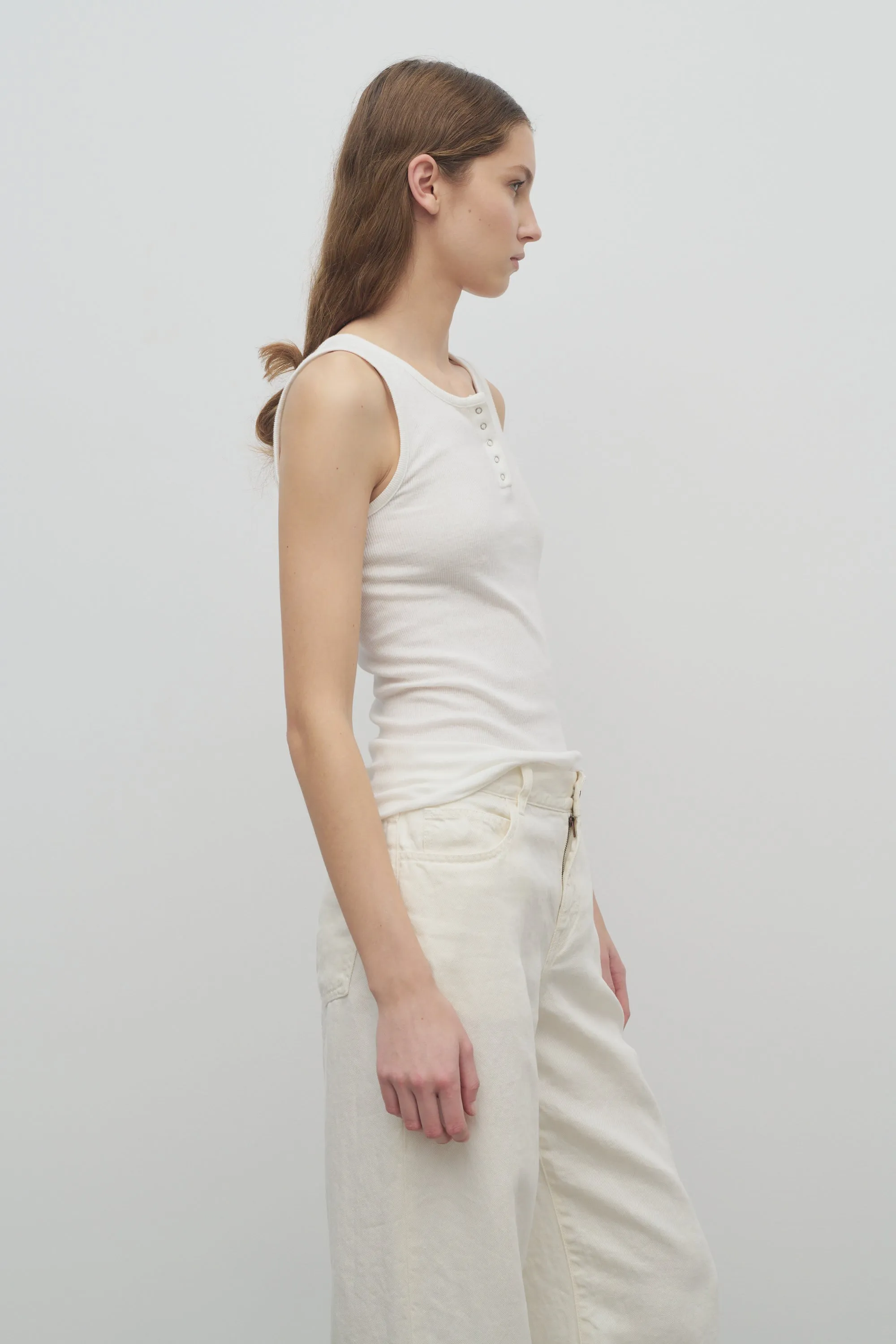 Mansel Top in Cotton sold by The Row product image thumbnail 4