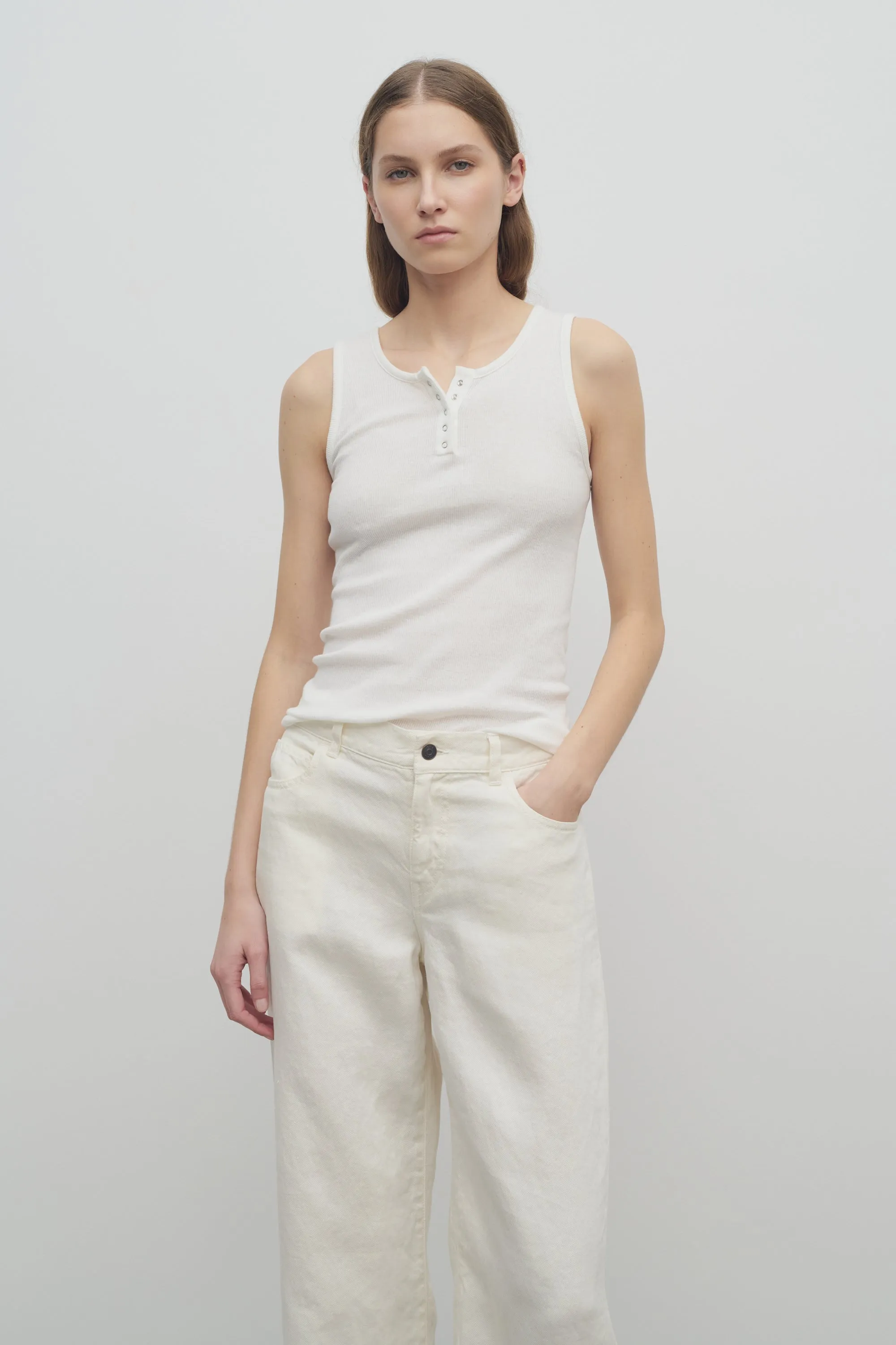 Mansel Top in Cotton sold by The Row product image thumbnail 3