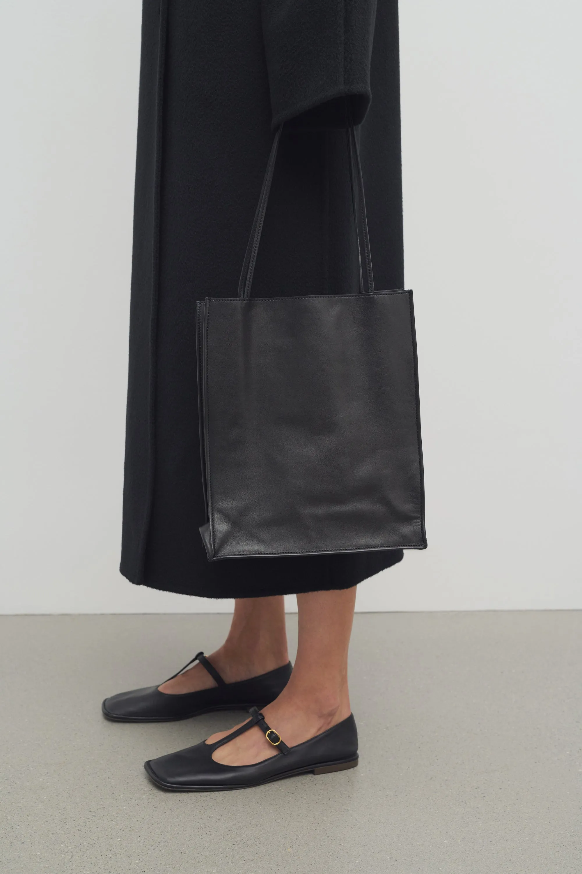 Large To Go Tote Bag in Leather sold by The Row product image thumbnail 4