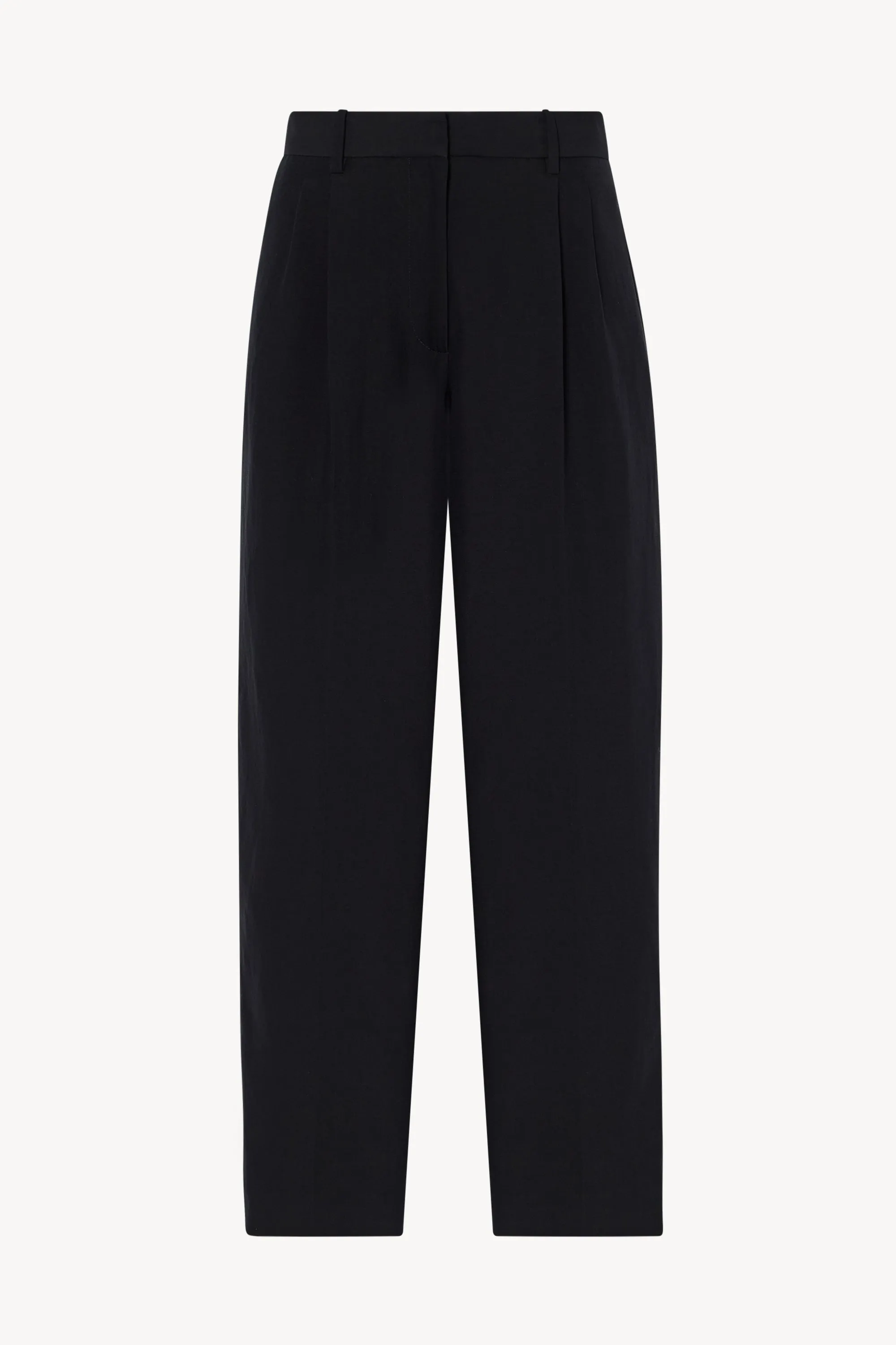 Lilas Pant in Wool and Linen sold by The Row