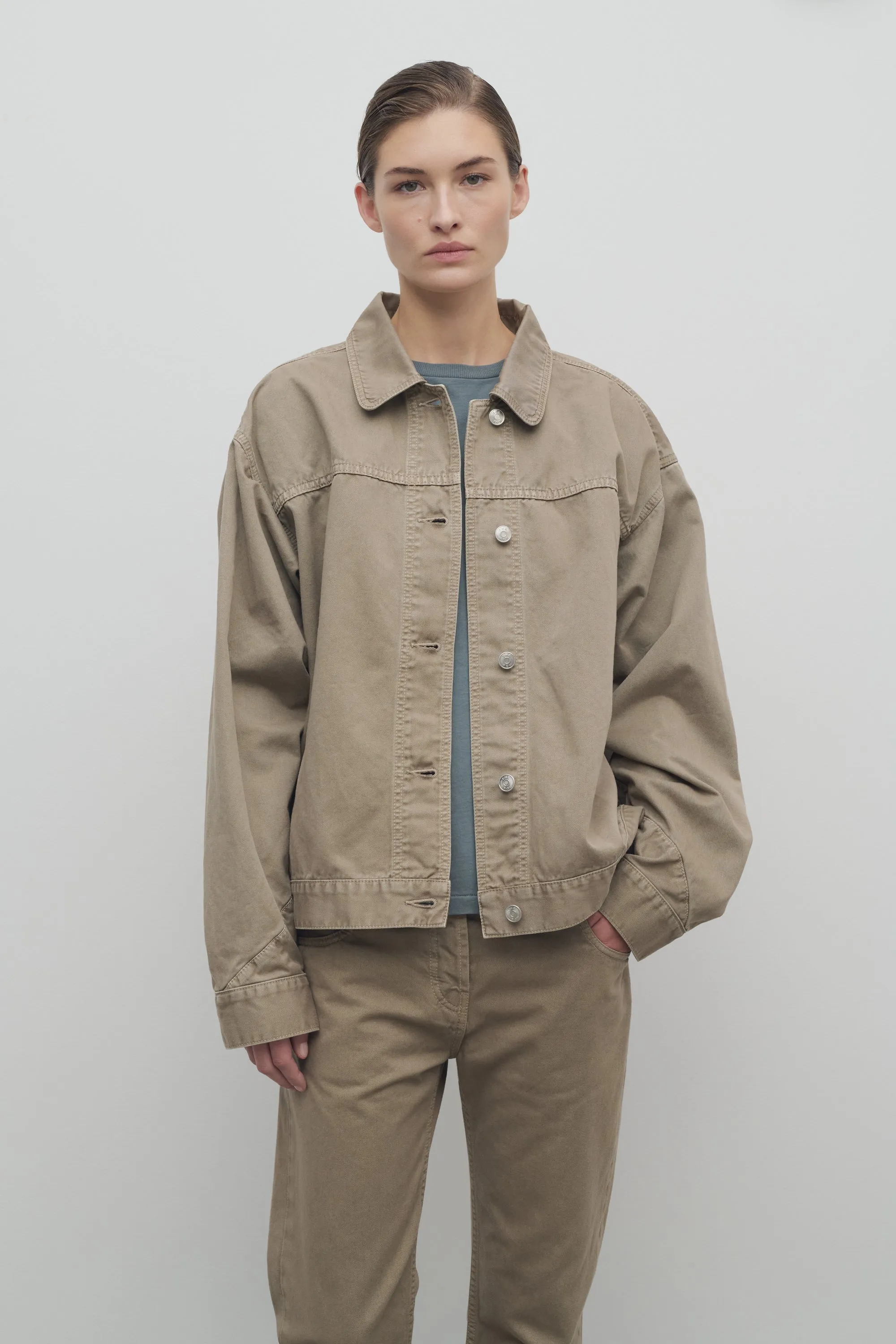 Marena Jacket in Cotton sold by The Row product image thumbnail 3