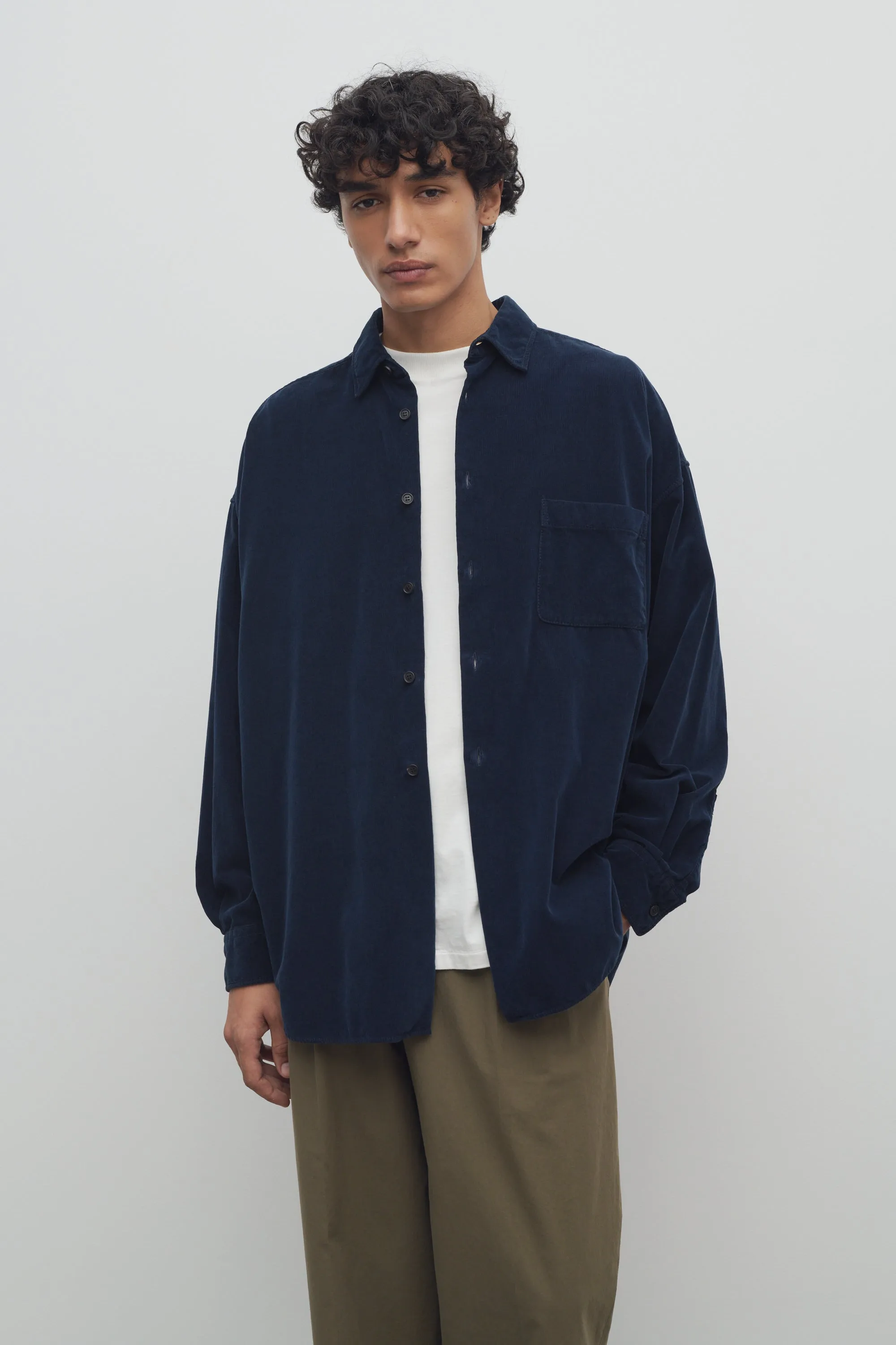 Lancaster Shirt in Corduroy sold by The Row product image thumbnail 3