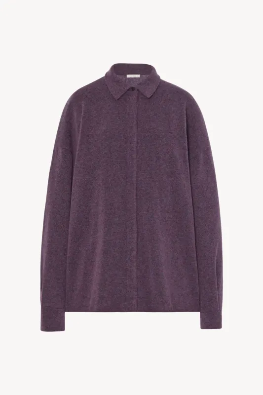 Janak Top in Silk, Cashmere, and Cotton sold by The Row