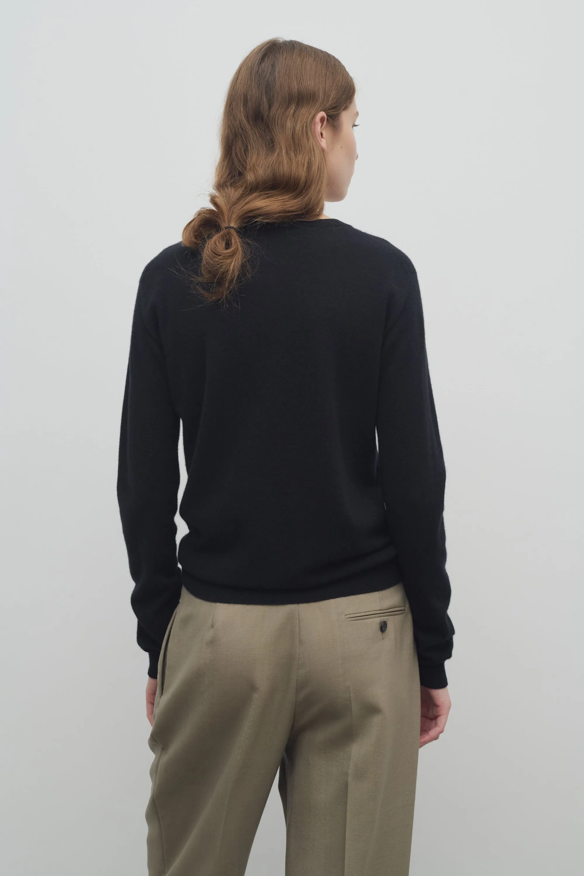Jazor Sweater in Cashmere sold by The Row product image thumbnail 5