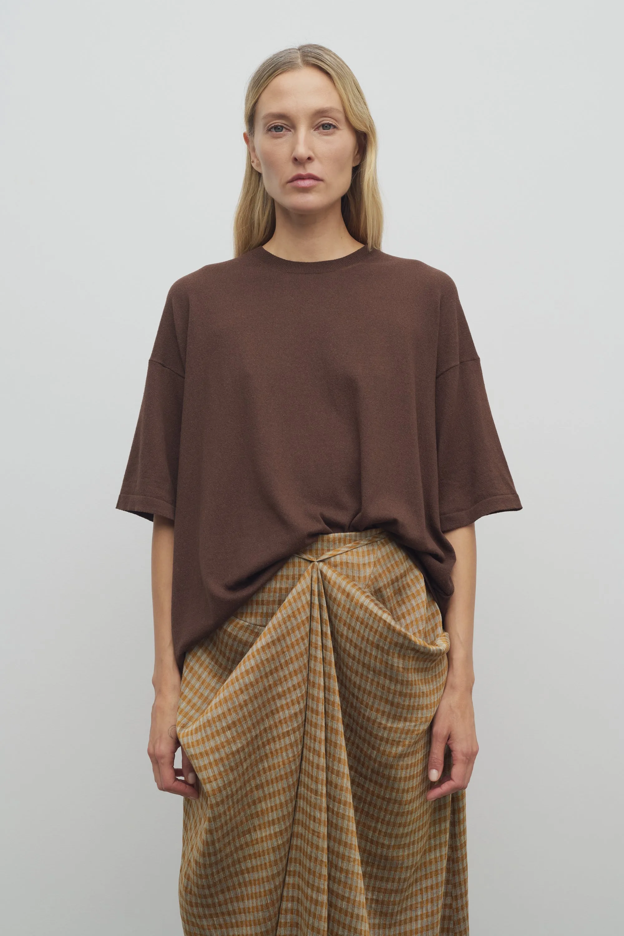 Jockton Top in Silk sold by The Row product image thumbnail 3