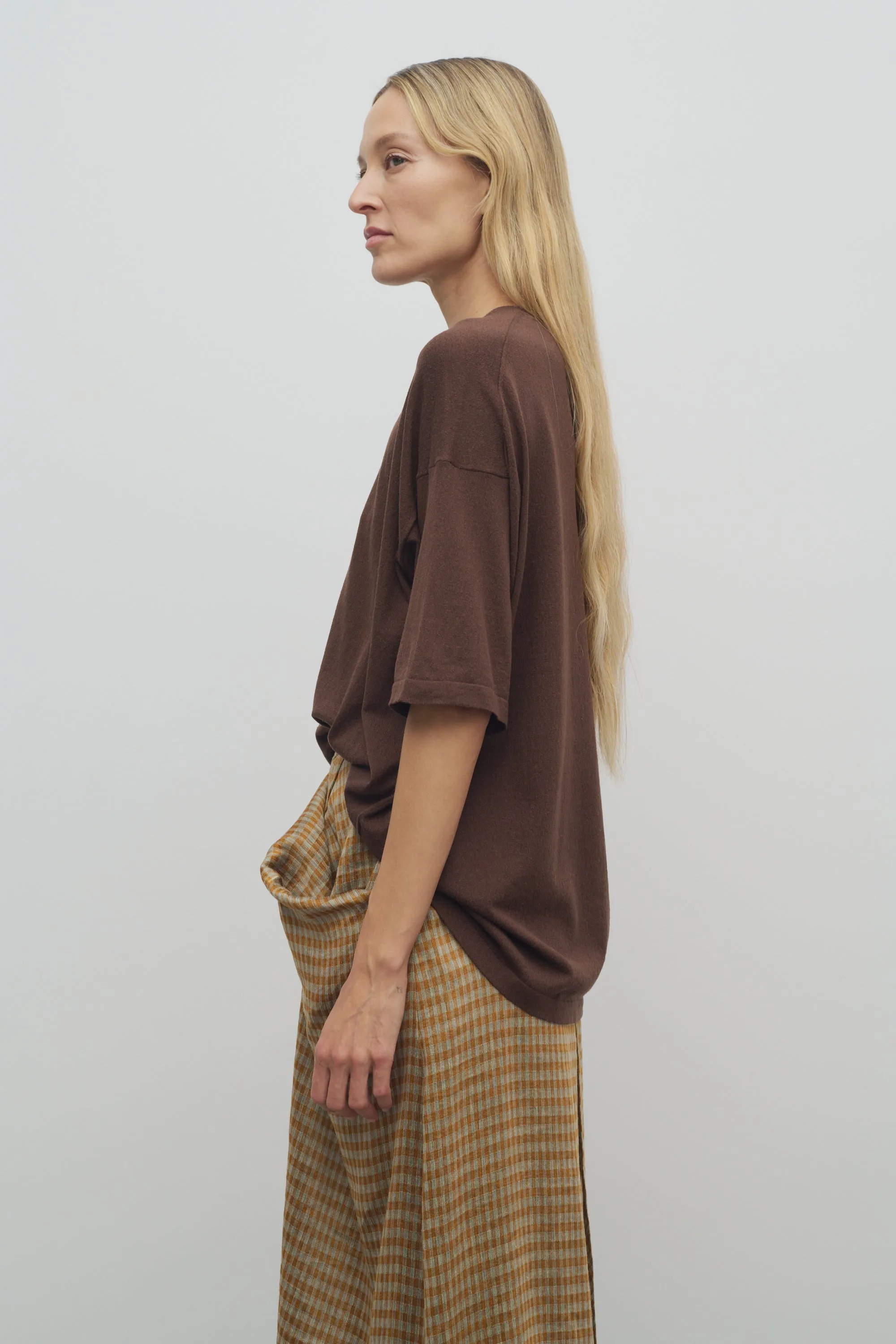Jockton Top in Silk sold by The Row product image thumbnail 4