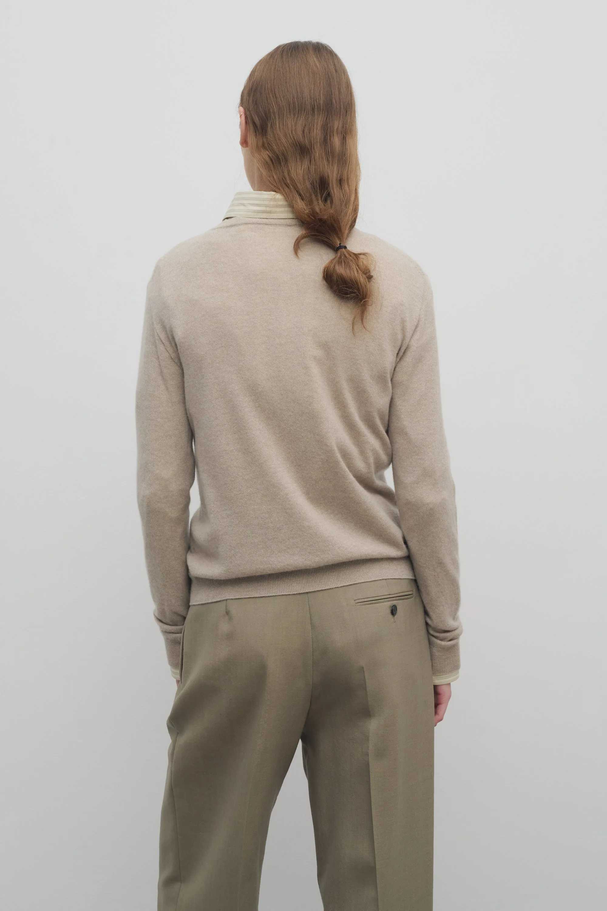 Jazor Sweater in Cashmere sold by The Row product image thumbnail 5