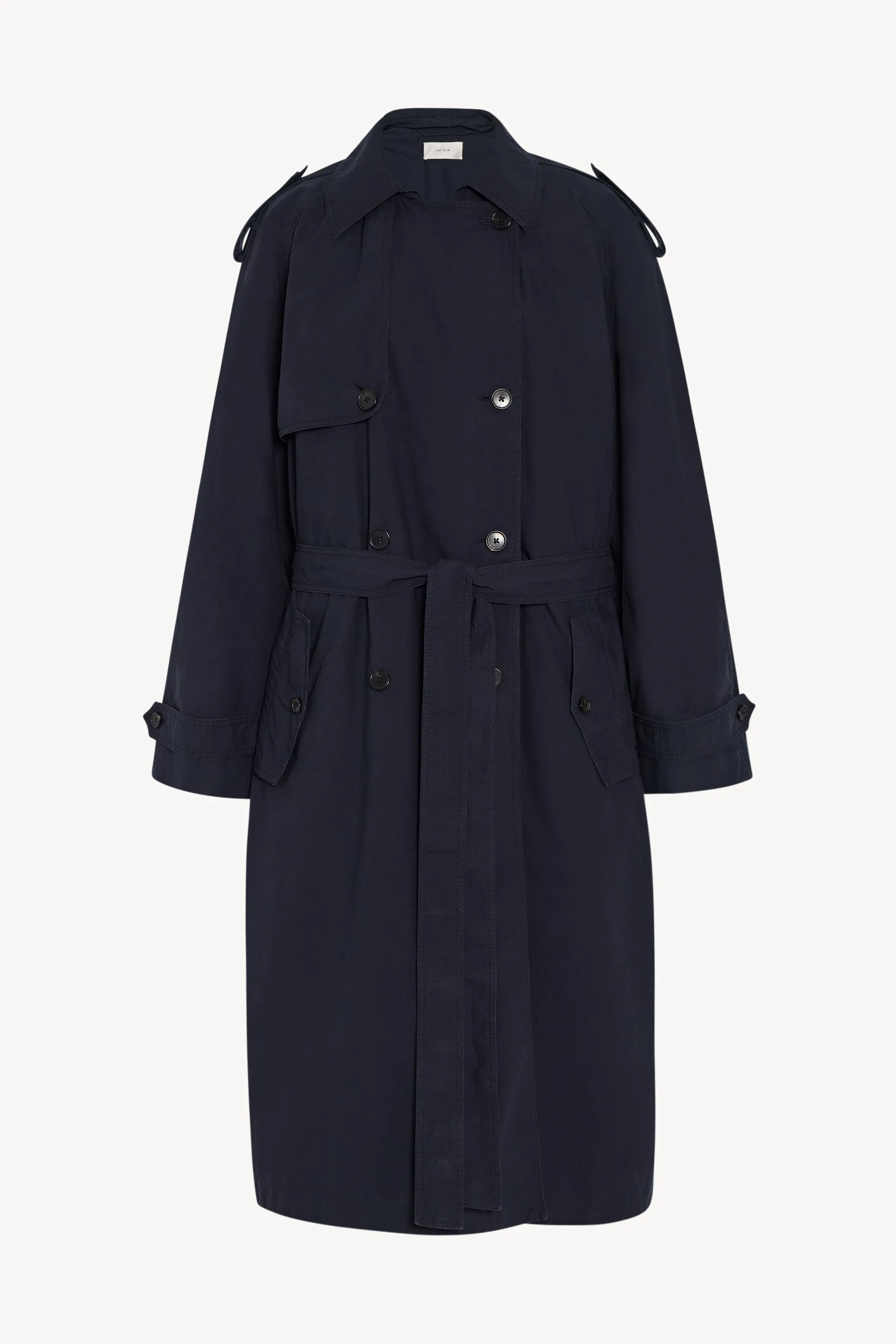 Juneon Coat in Cotton sold by The Row