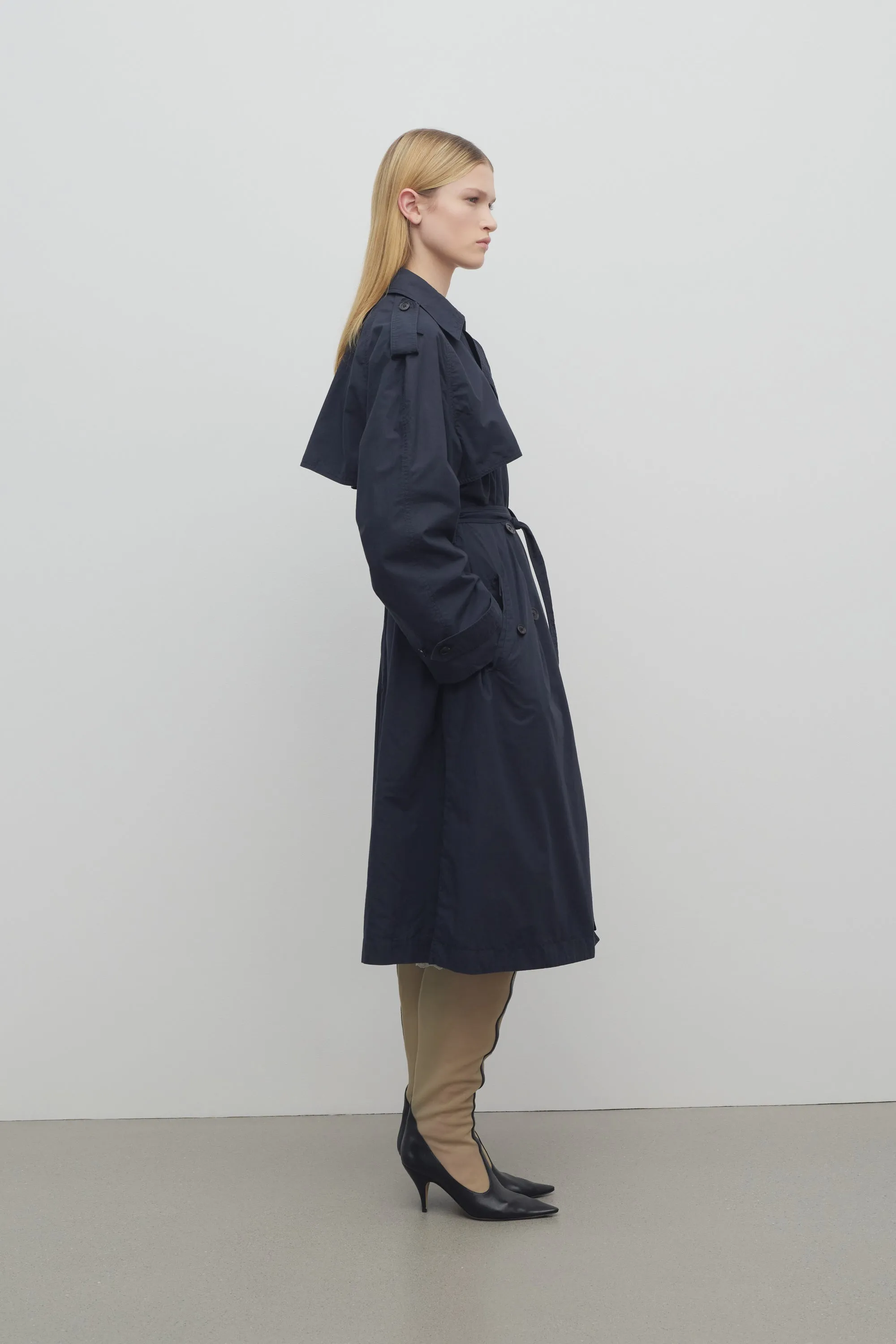 Juneon Coat in Cotton sold by The Row product image thumbnail 5